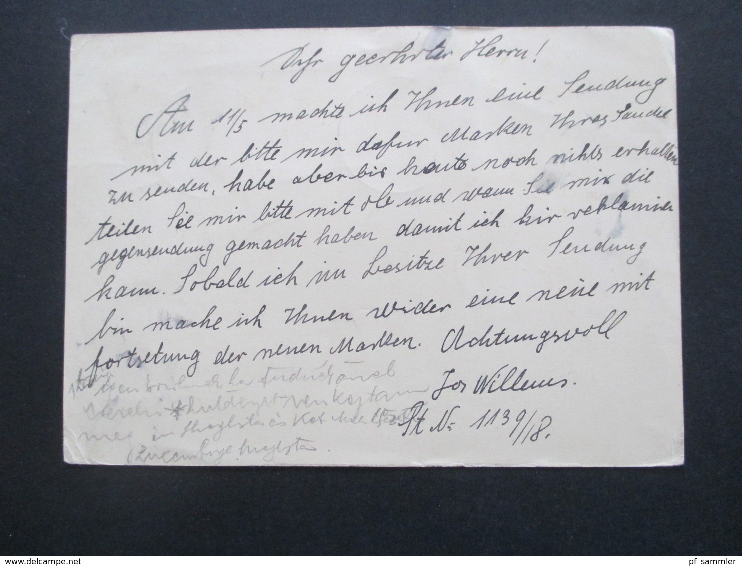 Luxemburg 1939 Ganzsache Mit Neuem Wertaufdruck P 109 Und 3 Zusatzfrankaturen Nach Jugoslawien Gesendet - 1926-39 Charlotte De Profil à Droite