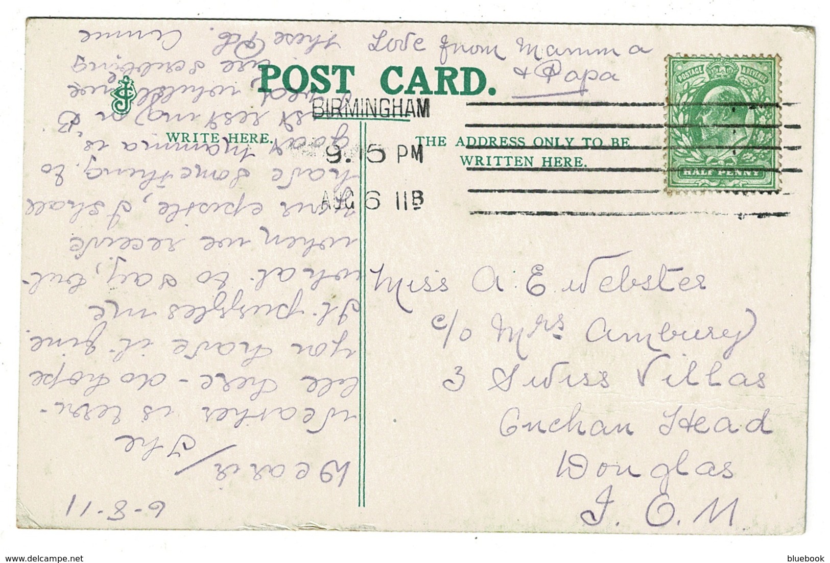 Ref 1362 - 1911 Postcard - Steamer At Trent Bridge Nottingham - Nottingham