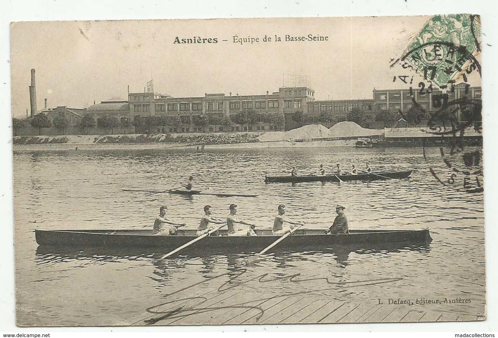 Asnieres Sur Seine (92 - Hauts De Seine) Equipe De La Basse Seine - Asnieres Sur Seine