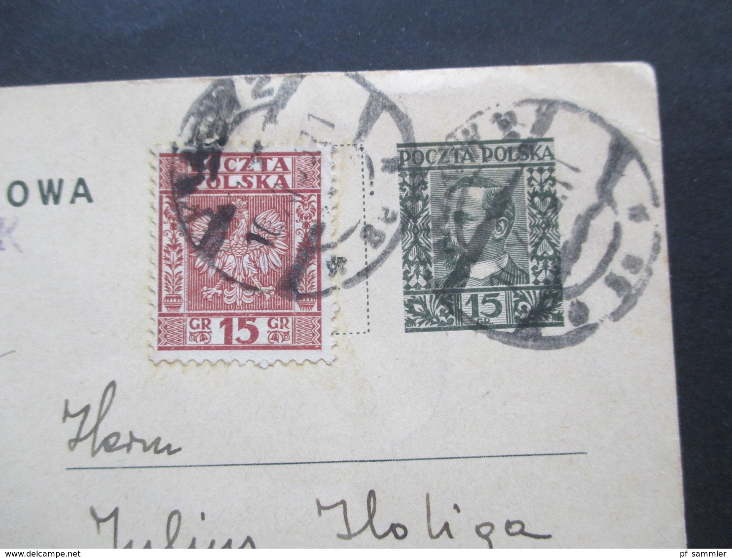 Polen 1933 Bildpostkarte Ganzsache P 50 Mit Zusatzfrankatur Krakau Nach Backa Palanka Jugoslawien Gesendet - Lettres & Documents