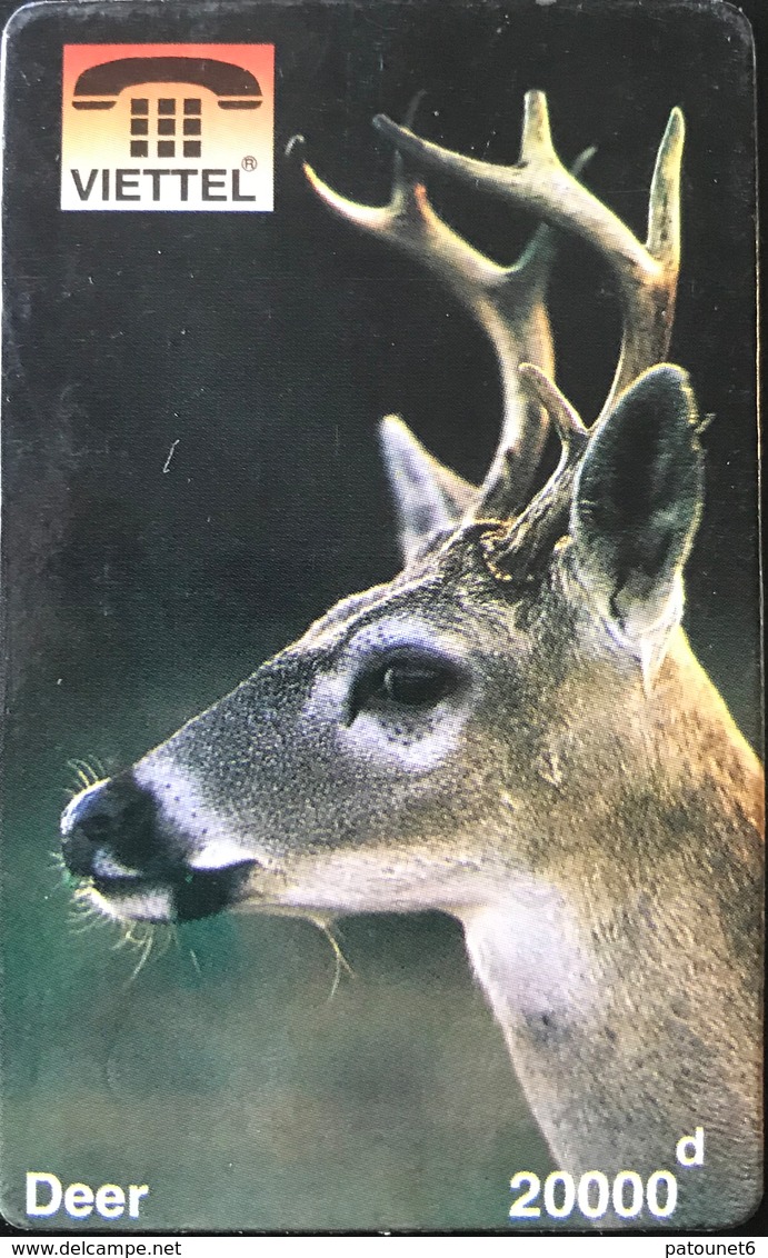 VIÊT- NAM  -  Cards  -  VIETTEL  -  FAKE  -  Deer  -  20000 D - Viêt-Nam