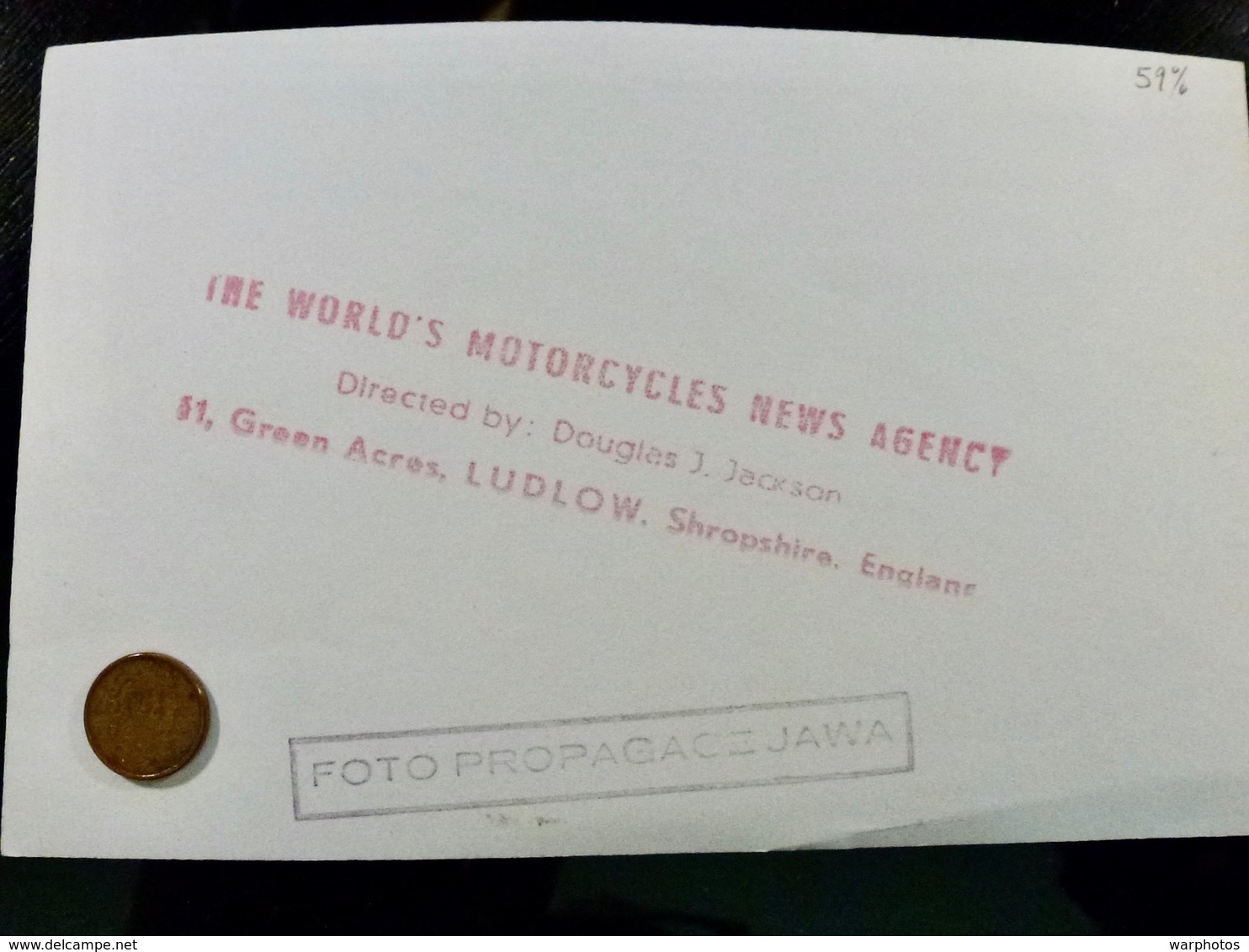 Photo PRESSE : MOTO _ JAWA Trial _ VINTAGE - Cars