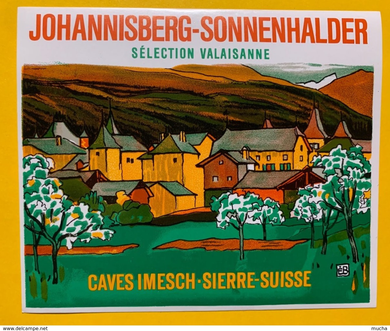 14289 - Johannisberg-Sonnenhalder Caves Imesch Sierre - Autres & Non Classés