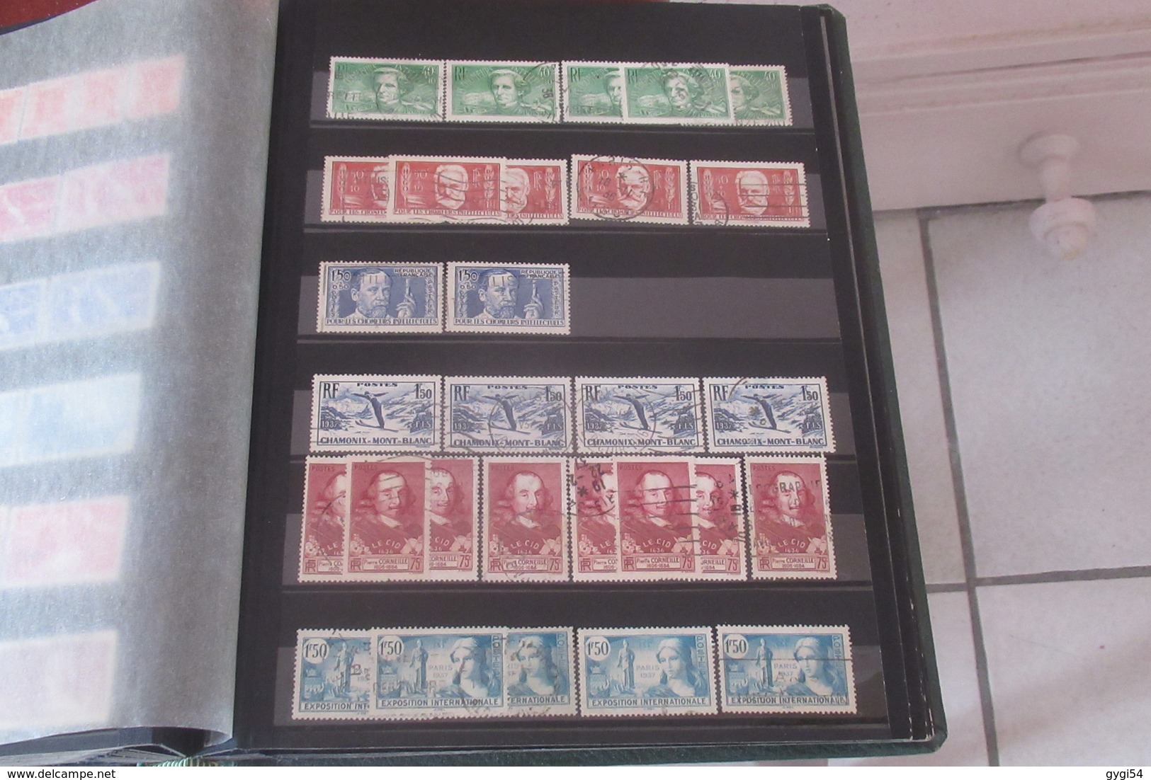 FRANCE 1862 - 1939 PAR MULTIPLES  31 SCANS