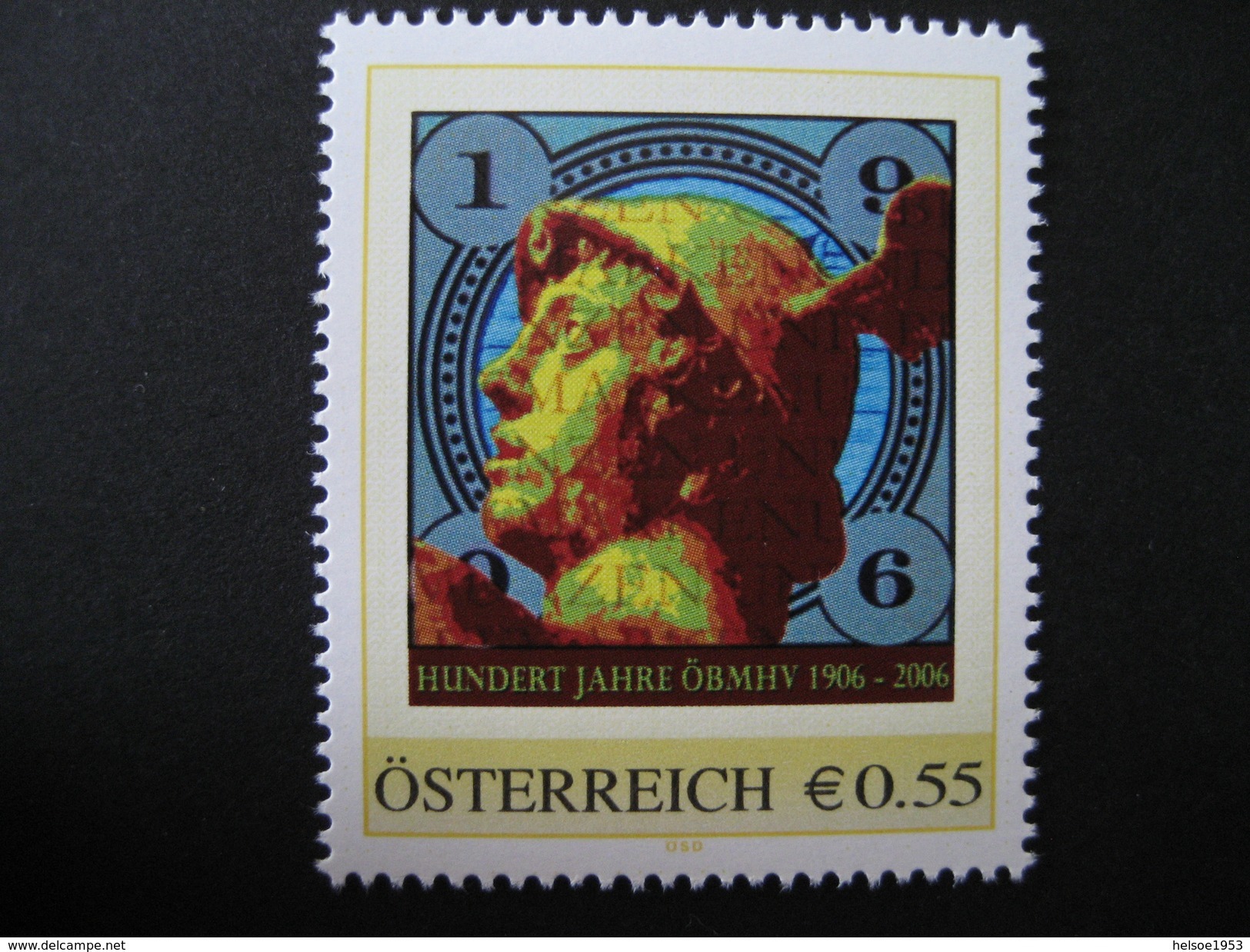 Österreich- Pers.BM 8005947** 100 Jahre ÖBMHV - Personalisierte Briefmarken