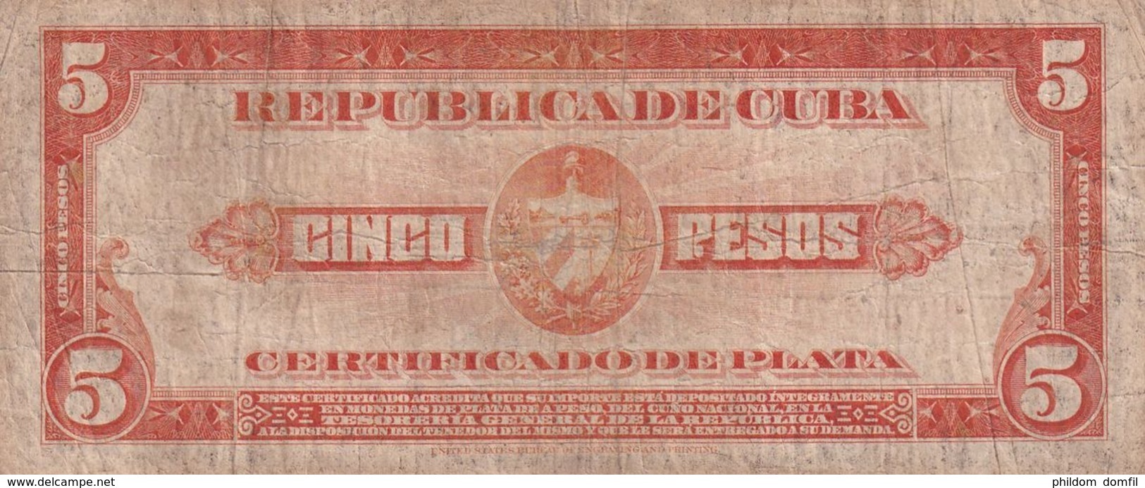 Ref. 1194-1616 - BIN CUBA . 1938. CUBA 50 PESOS 1938 MAXIMO GOMEZ - Kuba