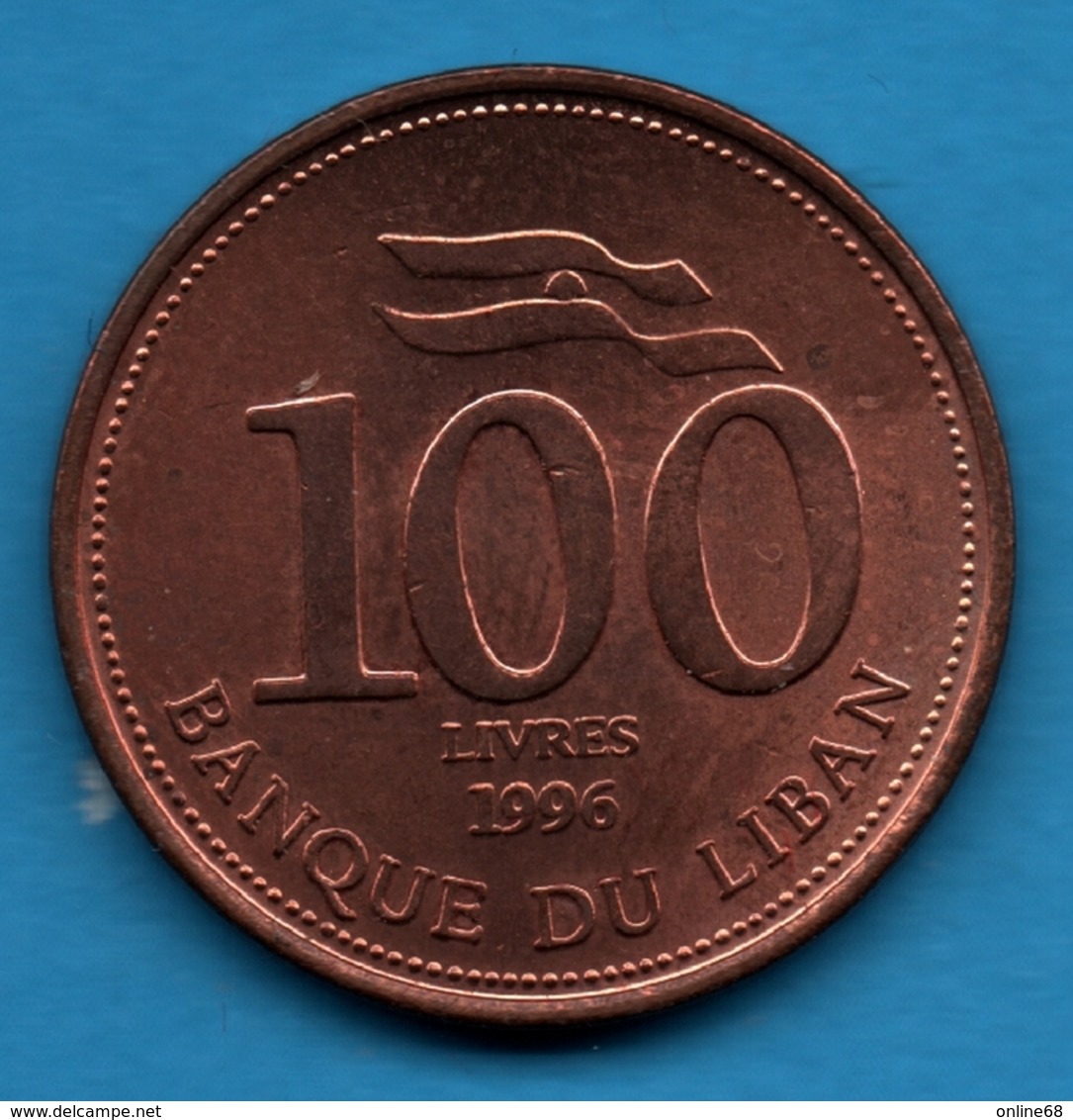 LIBAN LEBANON 100 LIVRES 1996 KM# 38 - Libanon