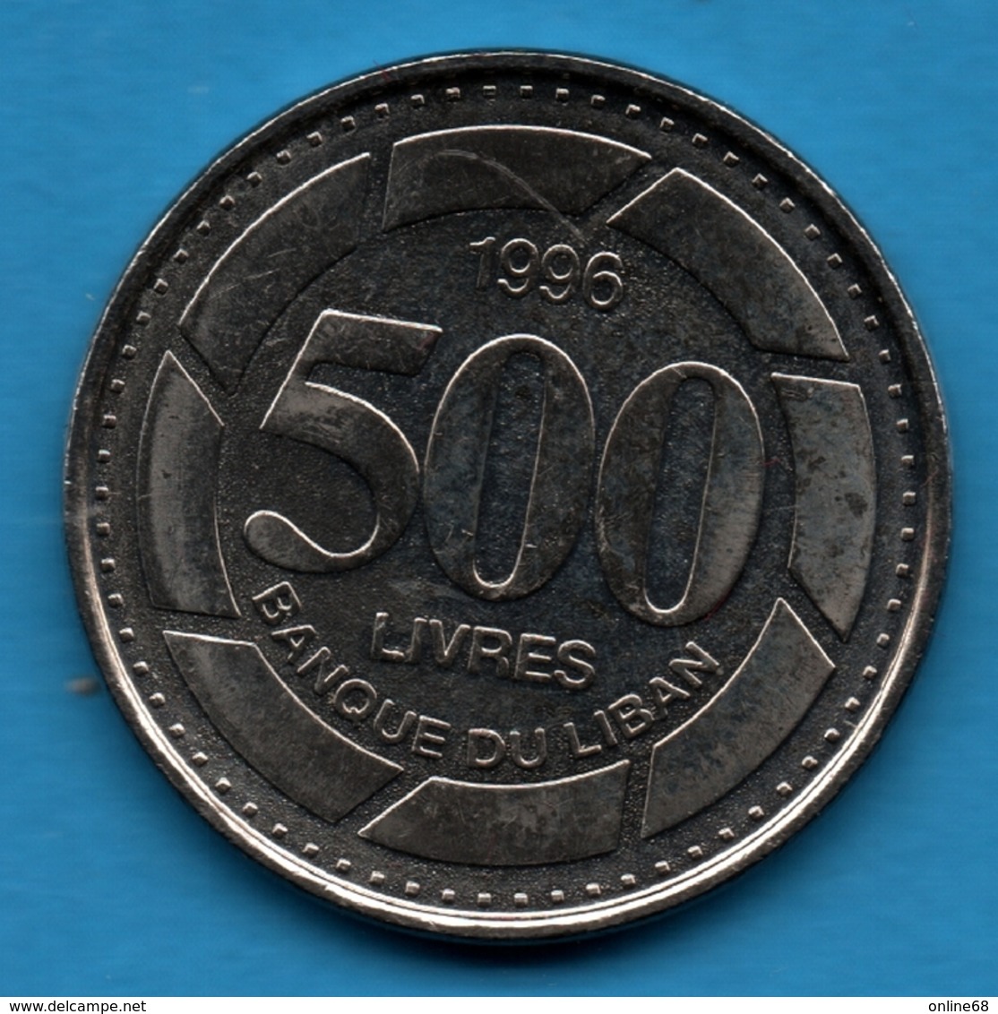 LIBAN LEBANON 500 LIVRES 1996 KM# 39 - Liban