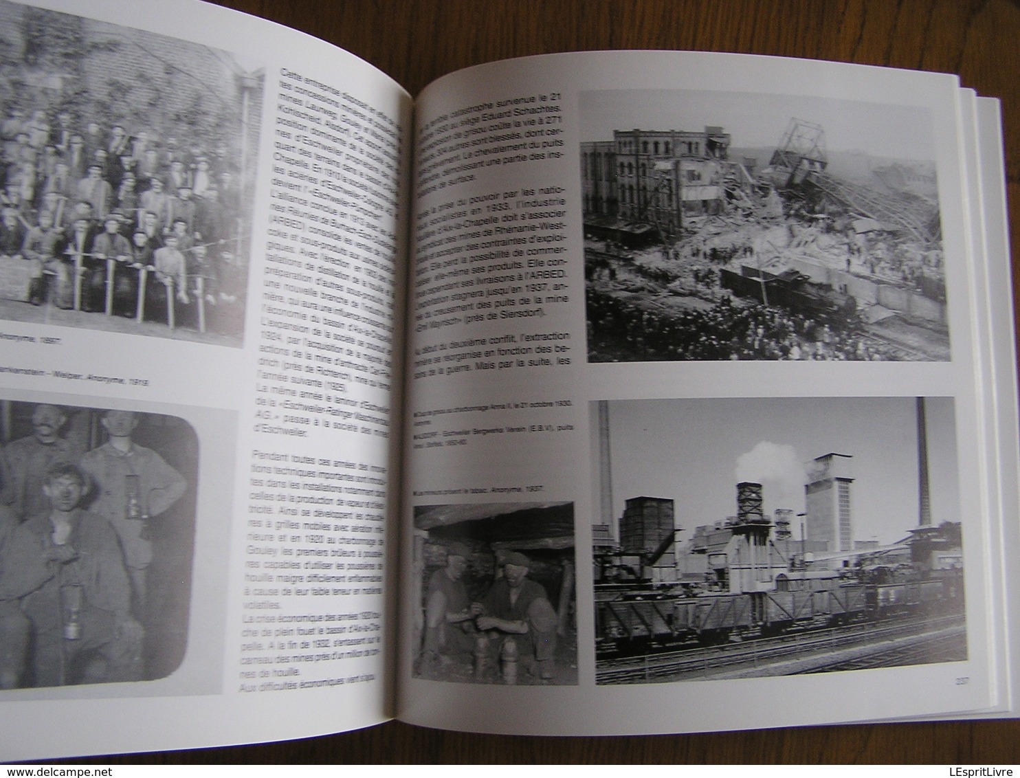 L'HERITAGE DES GUEULES NOIRES Régionalisme Industrie Charbonnages Mine Architecture Industrielle Hainaut Liège France