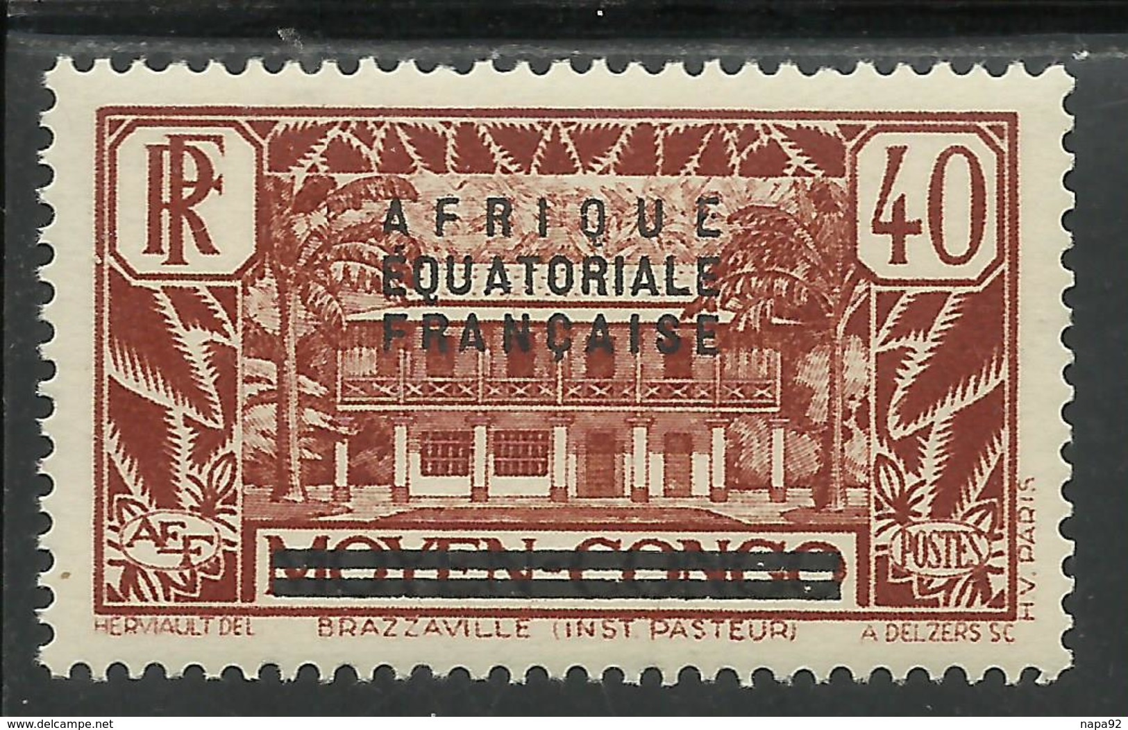 AFRIQUE EQUATORIALE FRANCAISE - AEF - A.E.F. - 1936 - YT 9** - Nuevos