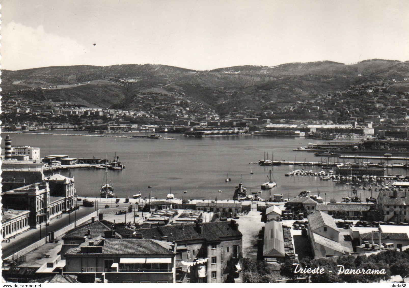 TRIESTE - PANORAMA - PORTO - Trieste