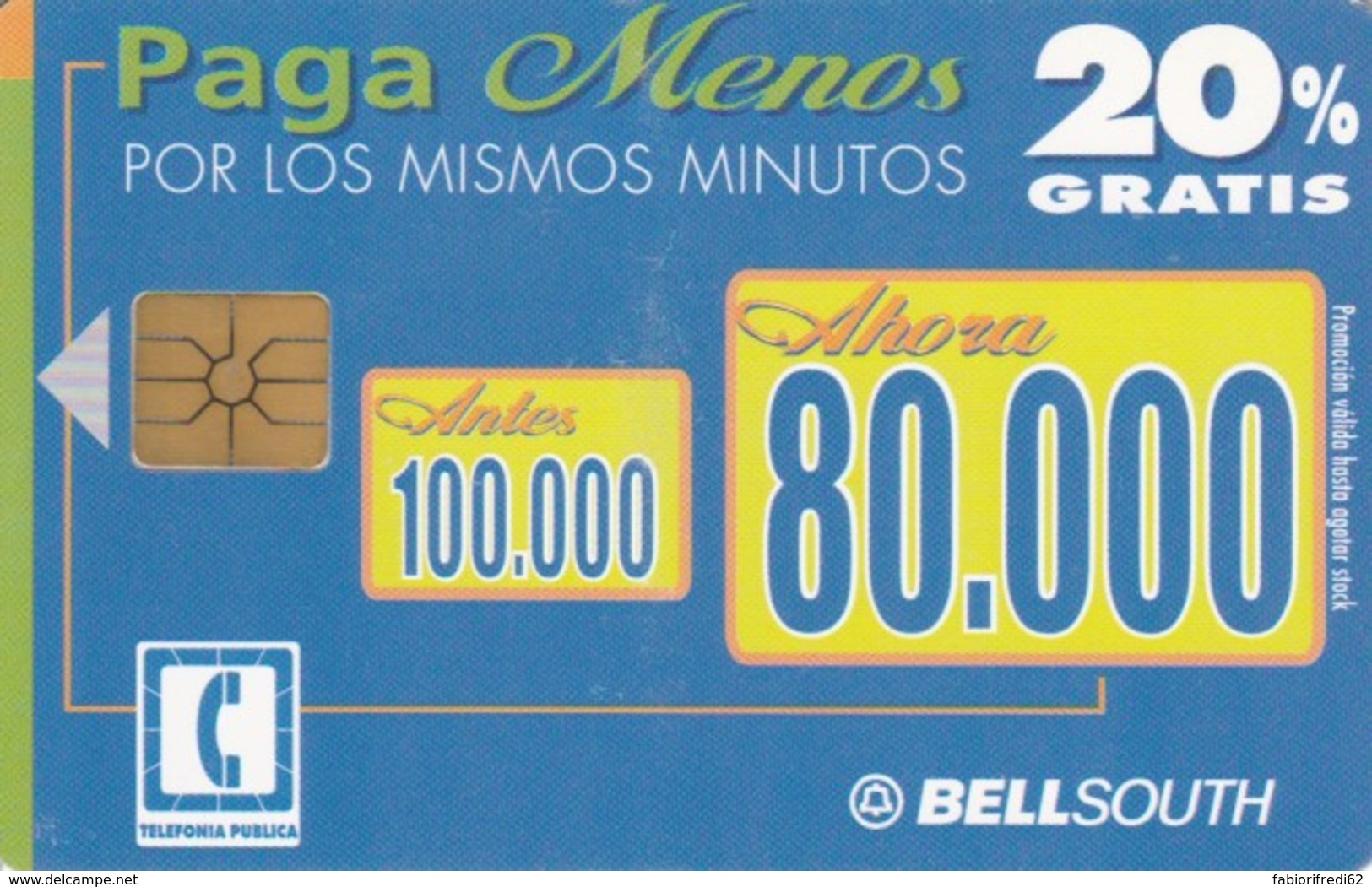 PHONE CARD ECUADOR (E60.3.5 - Equateur