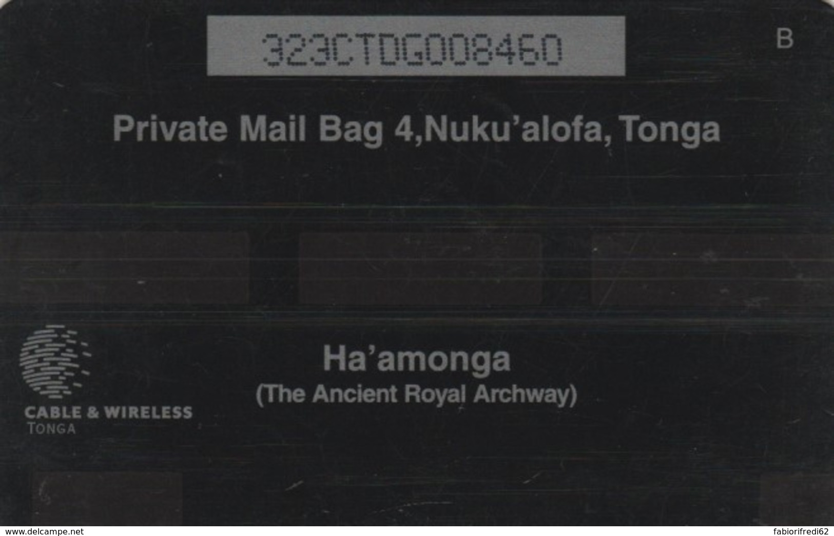 PHONE CARD TONGA (E60.9.4 - Tonga