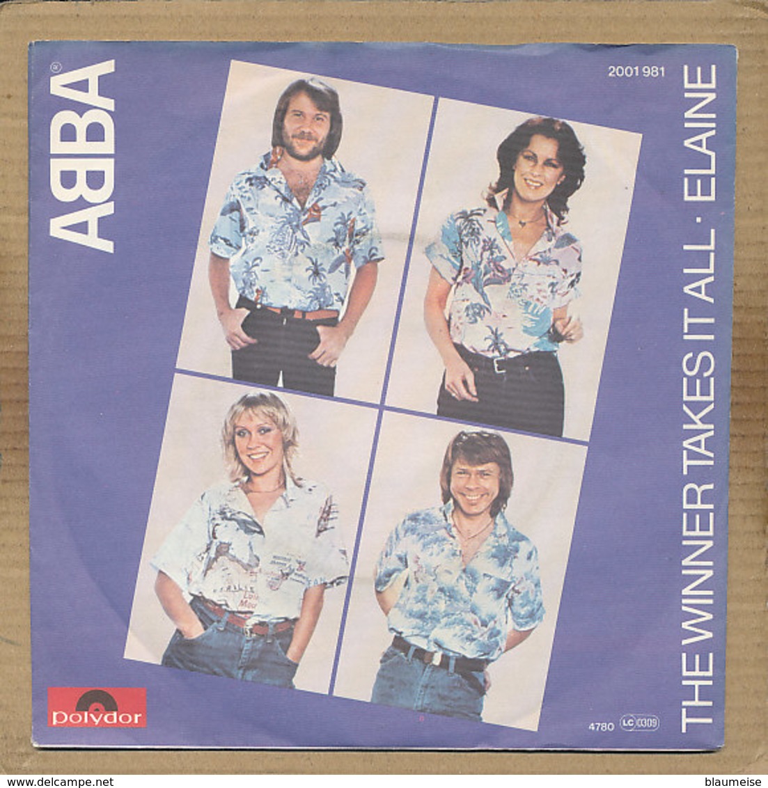 7" Single, Abba - The Winner Takes It All - Disco, Pop