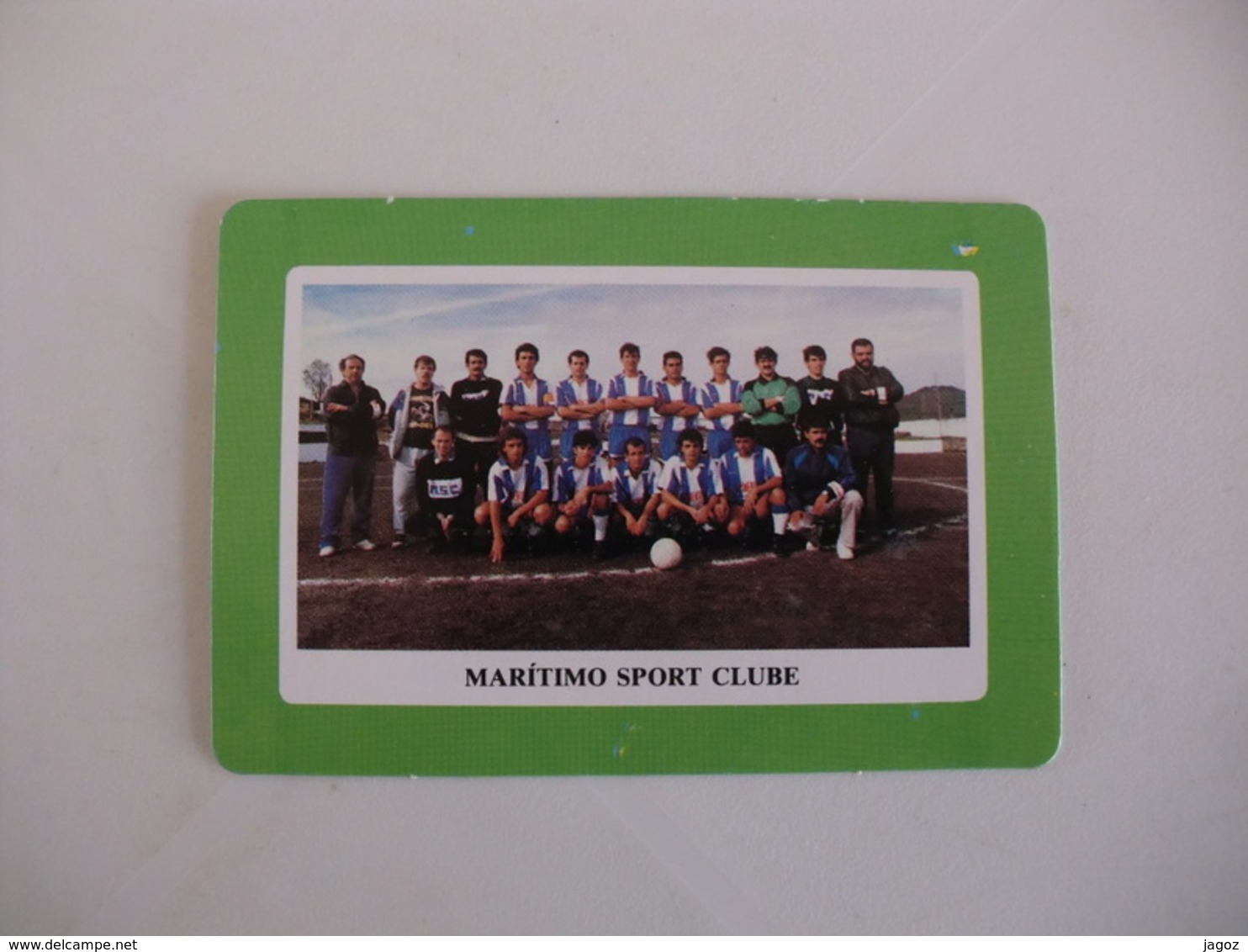 Football Futebol Marítimo Sport Clube Açores Portugal Portuguese Pocket Calendar 1990 - Tamaño Pequeño : 1981-90
