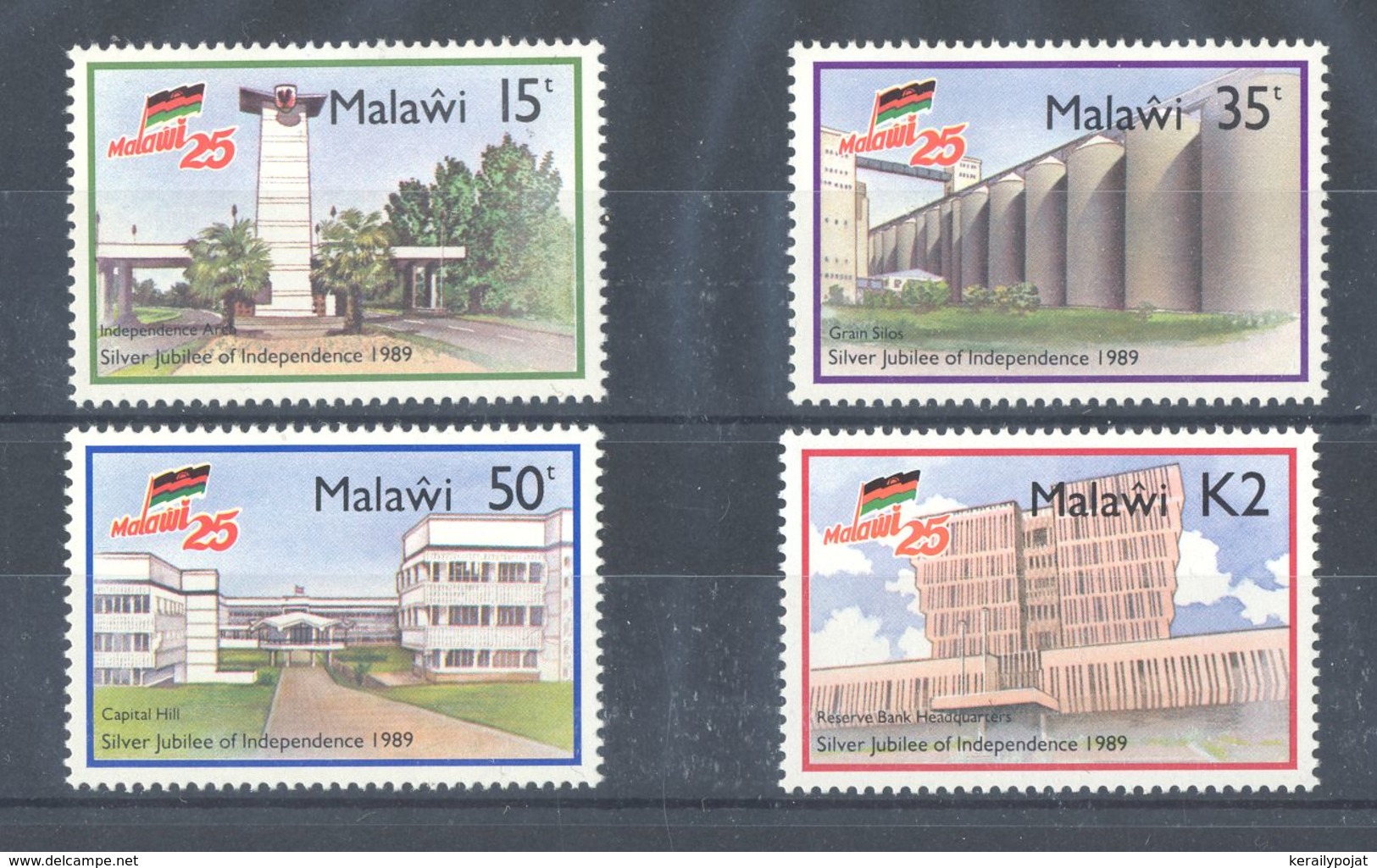 Malawi - 1989 25 Years Of Independence MNH__(TH-5727) - Malawi (1964-...)