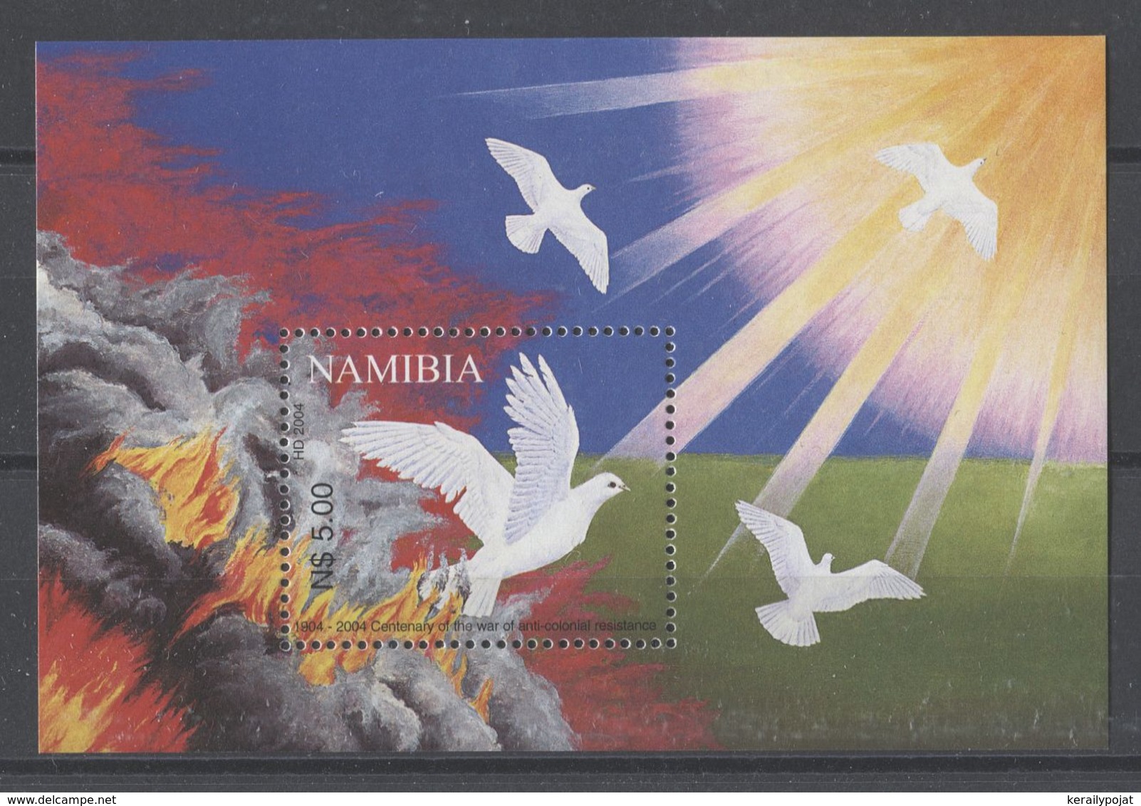 Namibia - 2004 Colonial Wars Block MNH__(TH-13791) - Namibia (1990- ...)