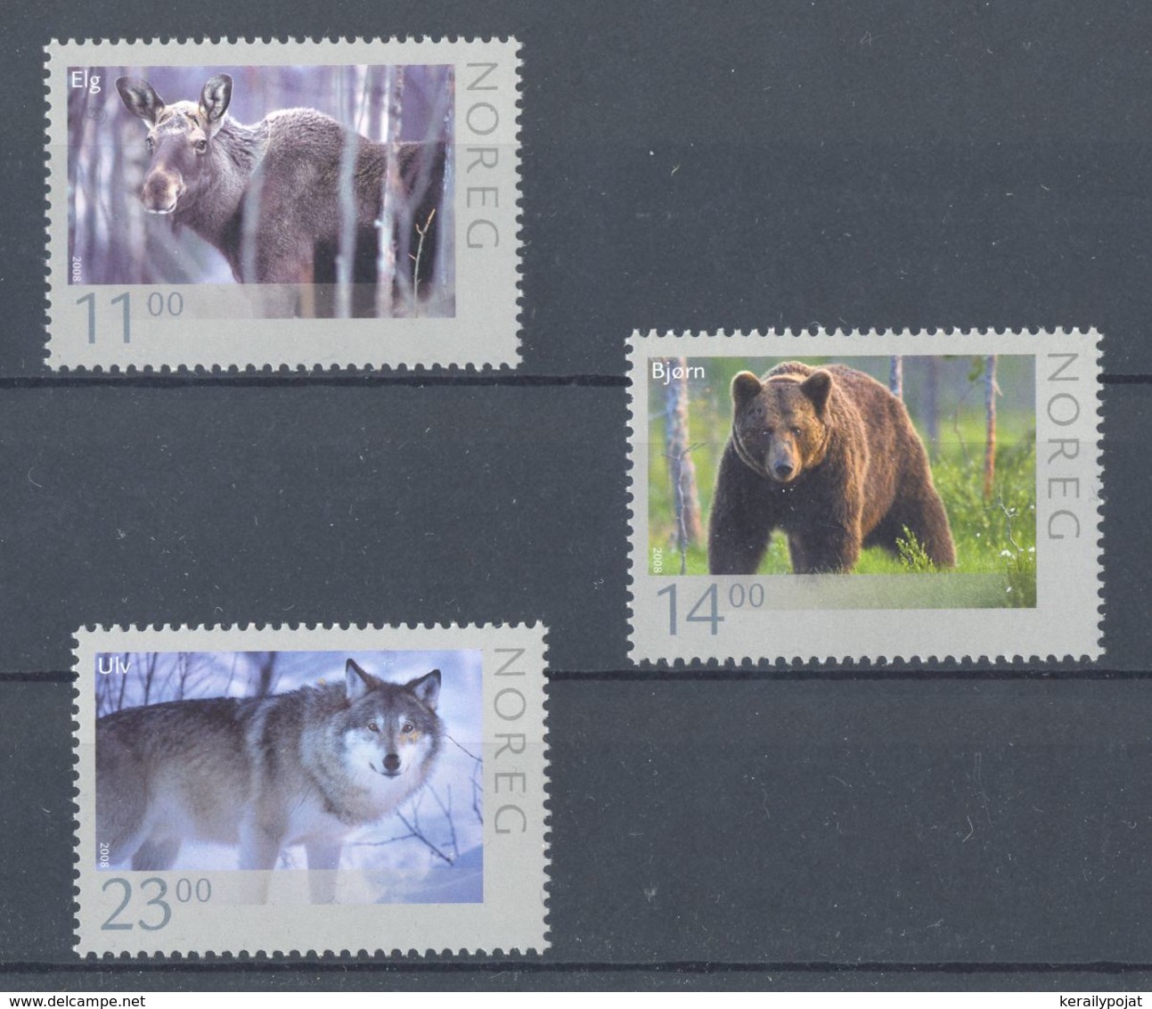 Norway - 2008 Wildlife MNH__(TH-3454) - Unused Stamps