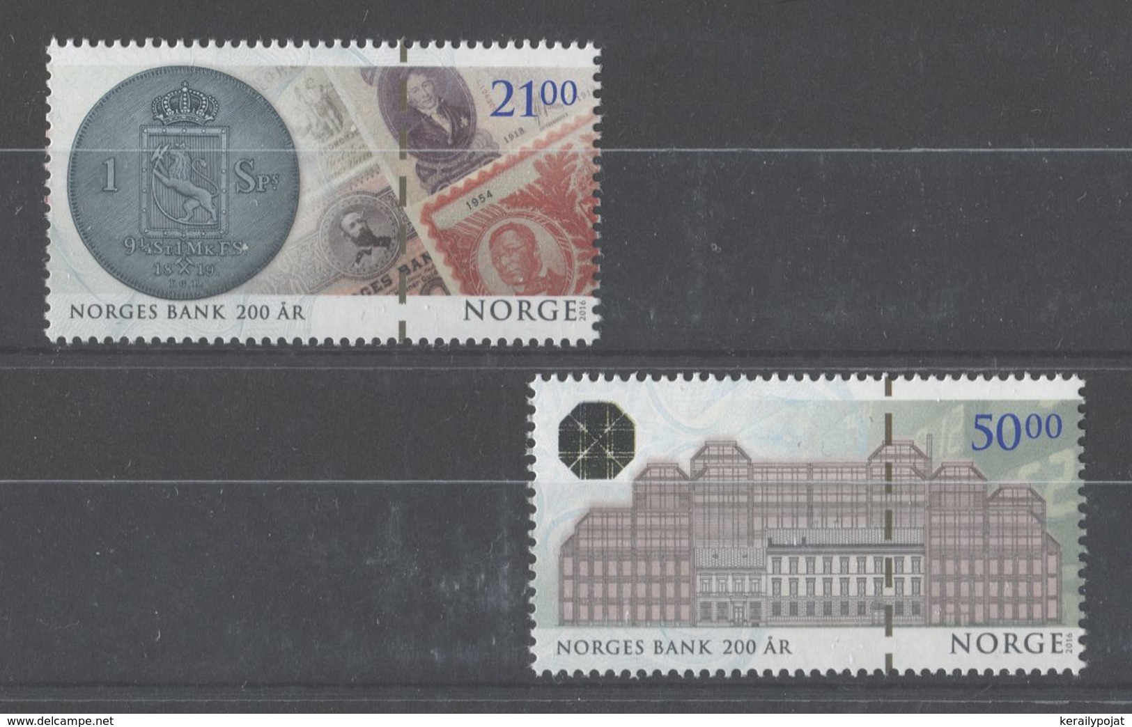 Norway - 2016 Central Bank Of Norway MNH__(TH-9560) - Neufs