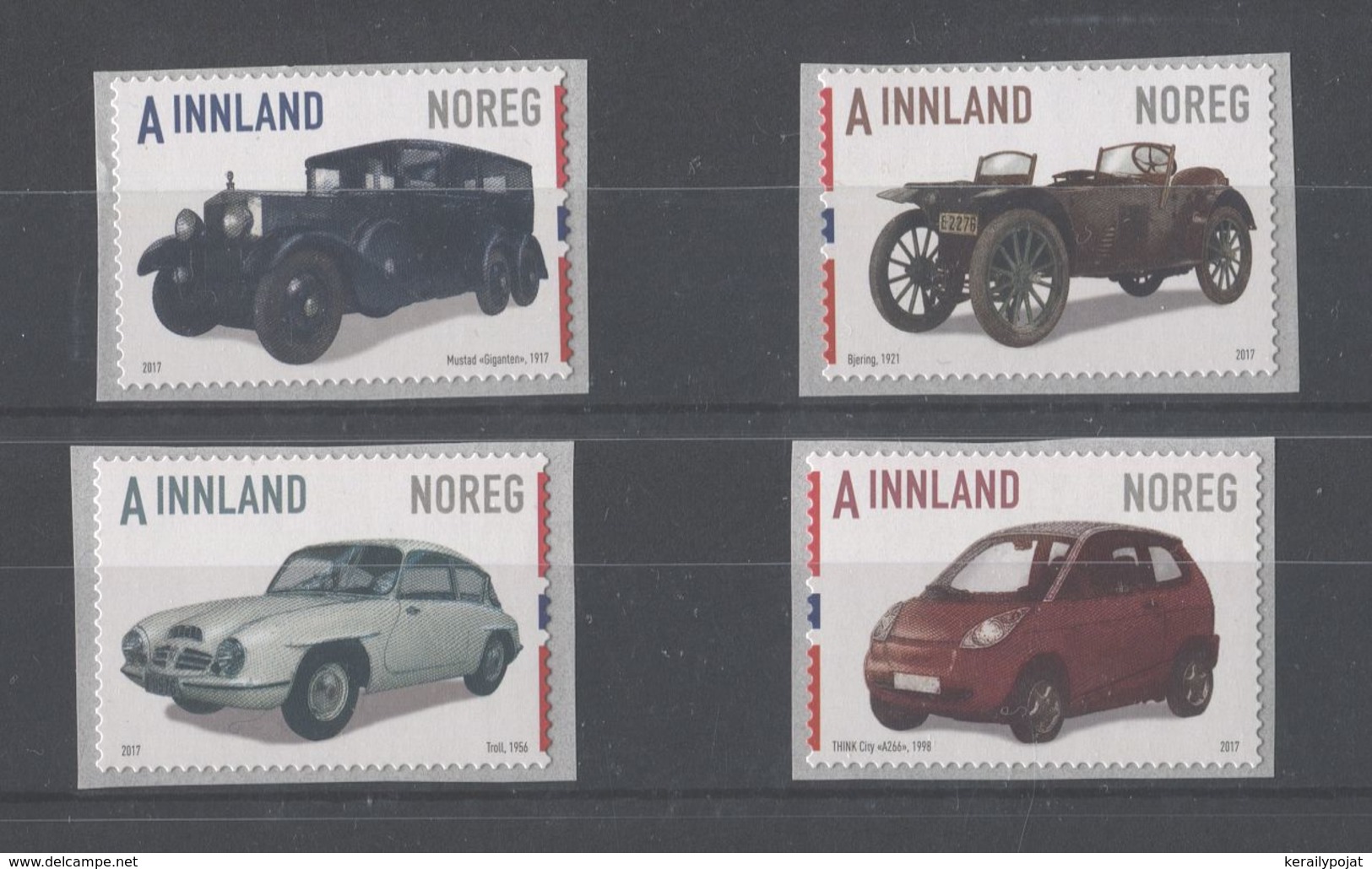 Norway - 2017 Automobile From Norway MNH__(TH-11331) - Neufs