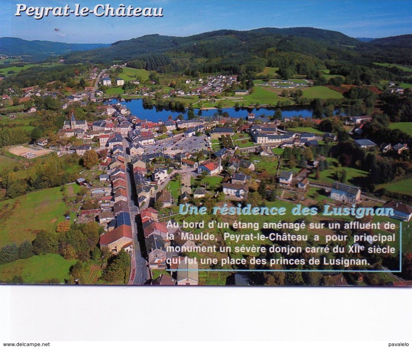 87 - PEYRAT LE CHATEAU - Vue Générale - Ed Debaisieux - Autres & Non Classés