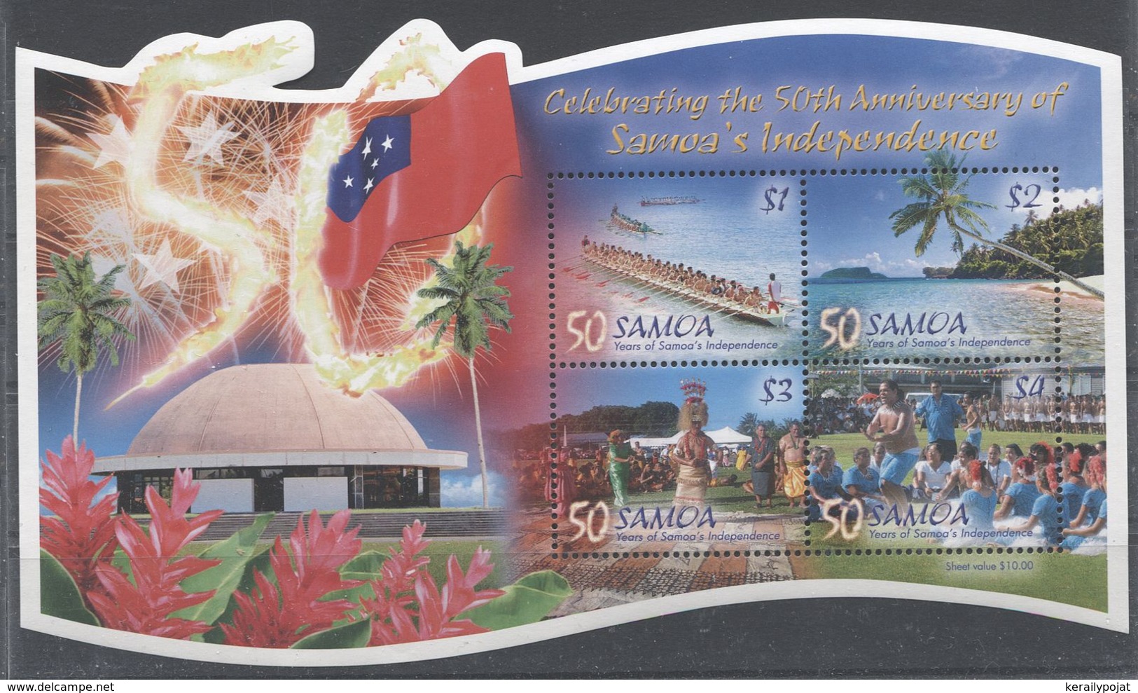 Samoa - 2012 Independence Block MNH__(TH-5608) - Samoa (Staat)