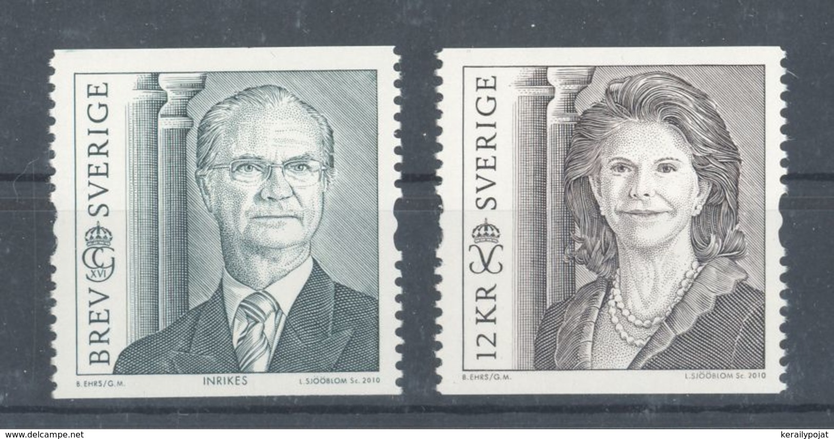 Sweden - 2010 King Carl XVI MNH__(TH-6670) - Neufs