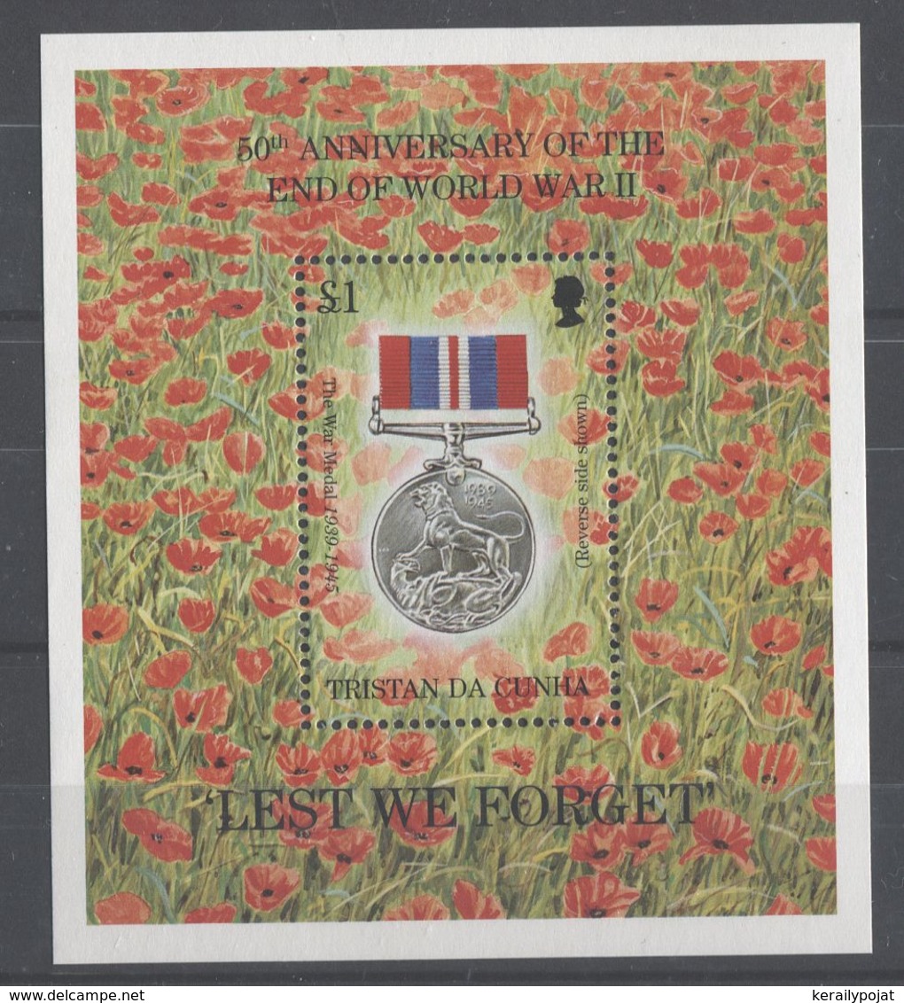 Tristan Da Cunha - 1995 World War II Block MNH__(TH-10311) - Tristan Da Cunha