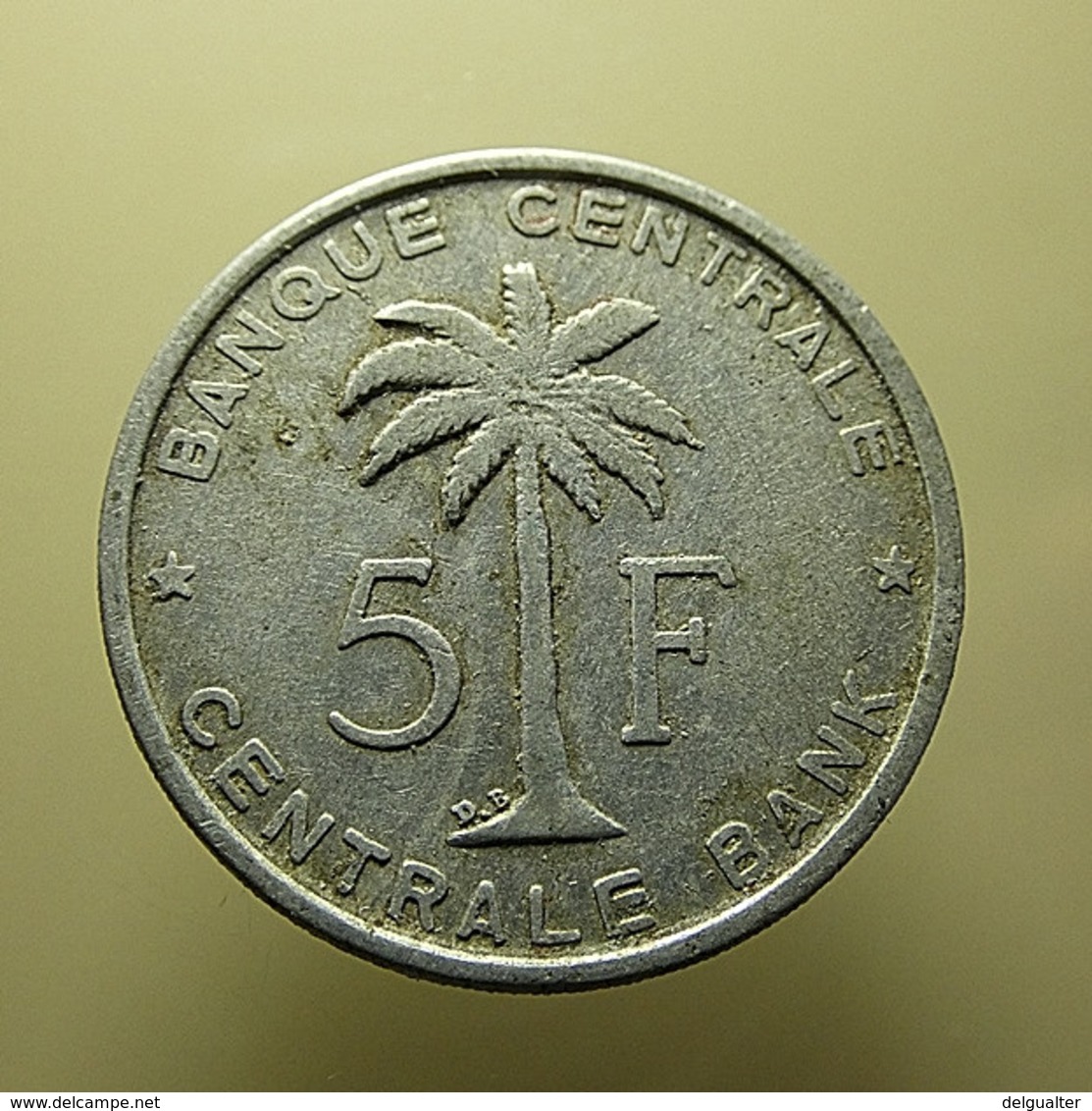 Belgian Congo 5 Francs 1956 - 1951-1960: Baudouin I