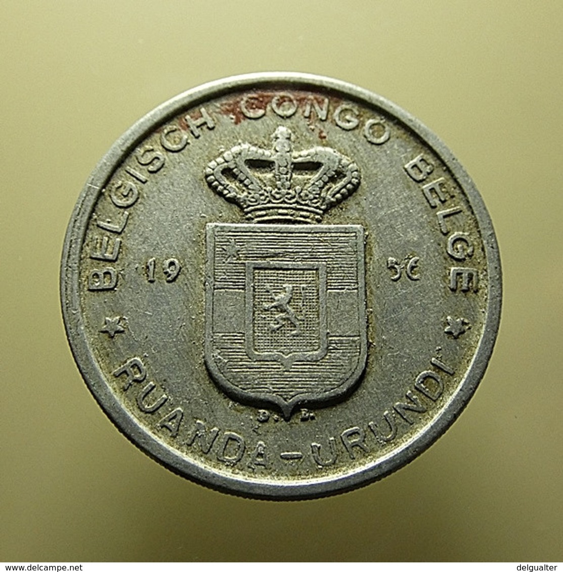 Belgian Congo 5 Francs 1956 - 1951-1960: Baudouin I