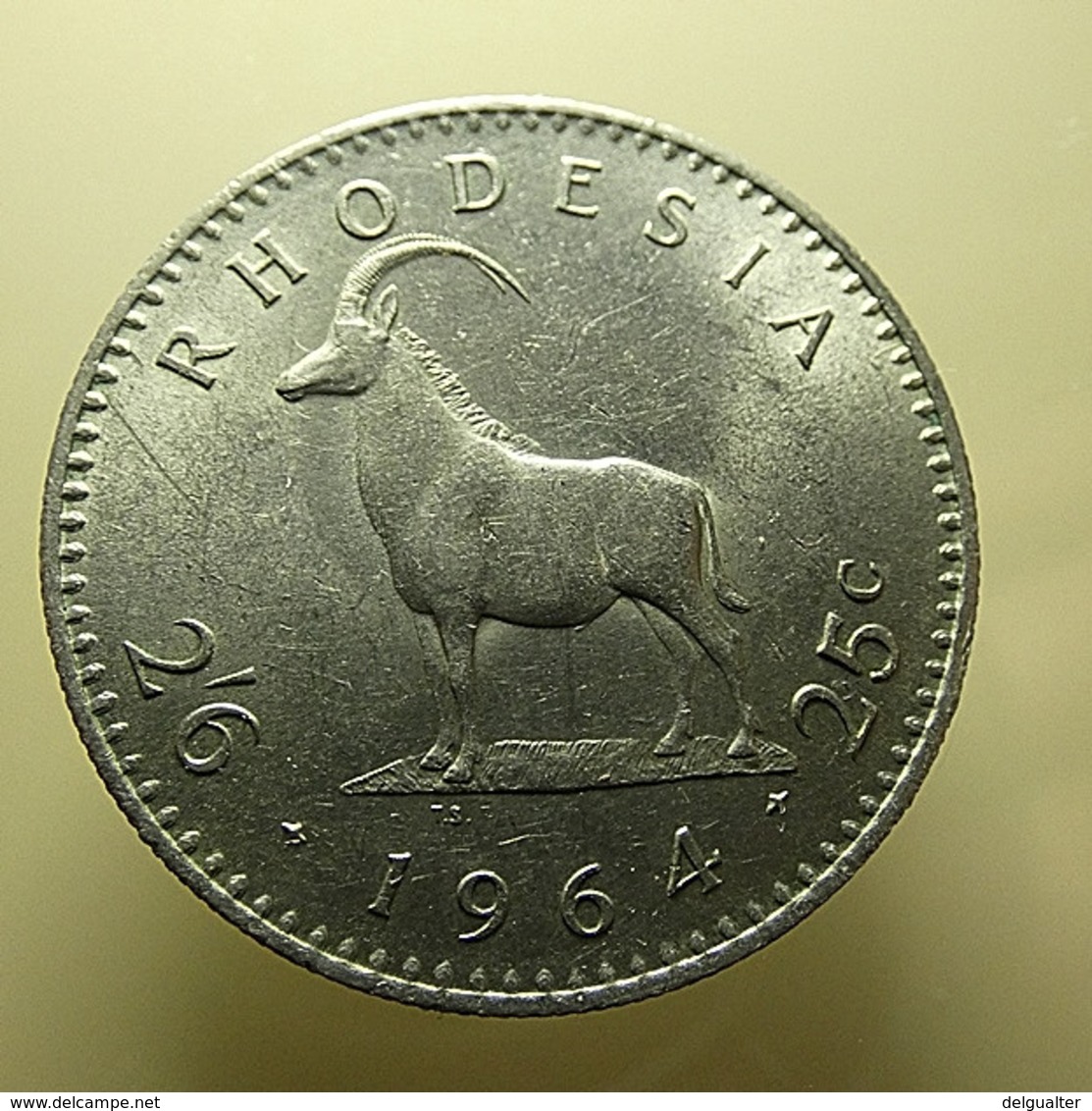 Rhodesia 25 Cents 1964 - Rhodesia