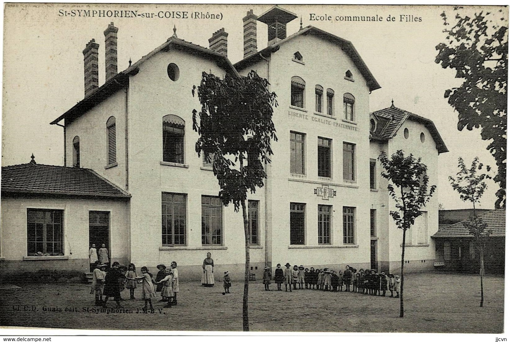 69 - Rhône - Saint Symphorien Sur Coise - Ecole Communale De Filles (rare) - Saint-Symphorien-sur-Coise