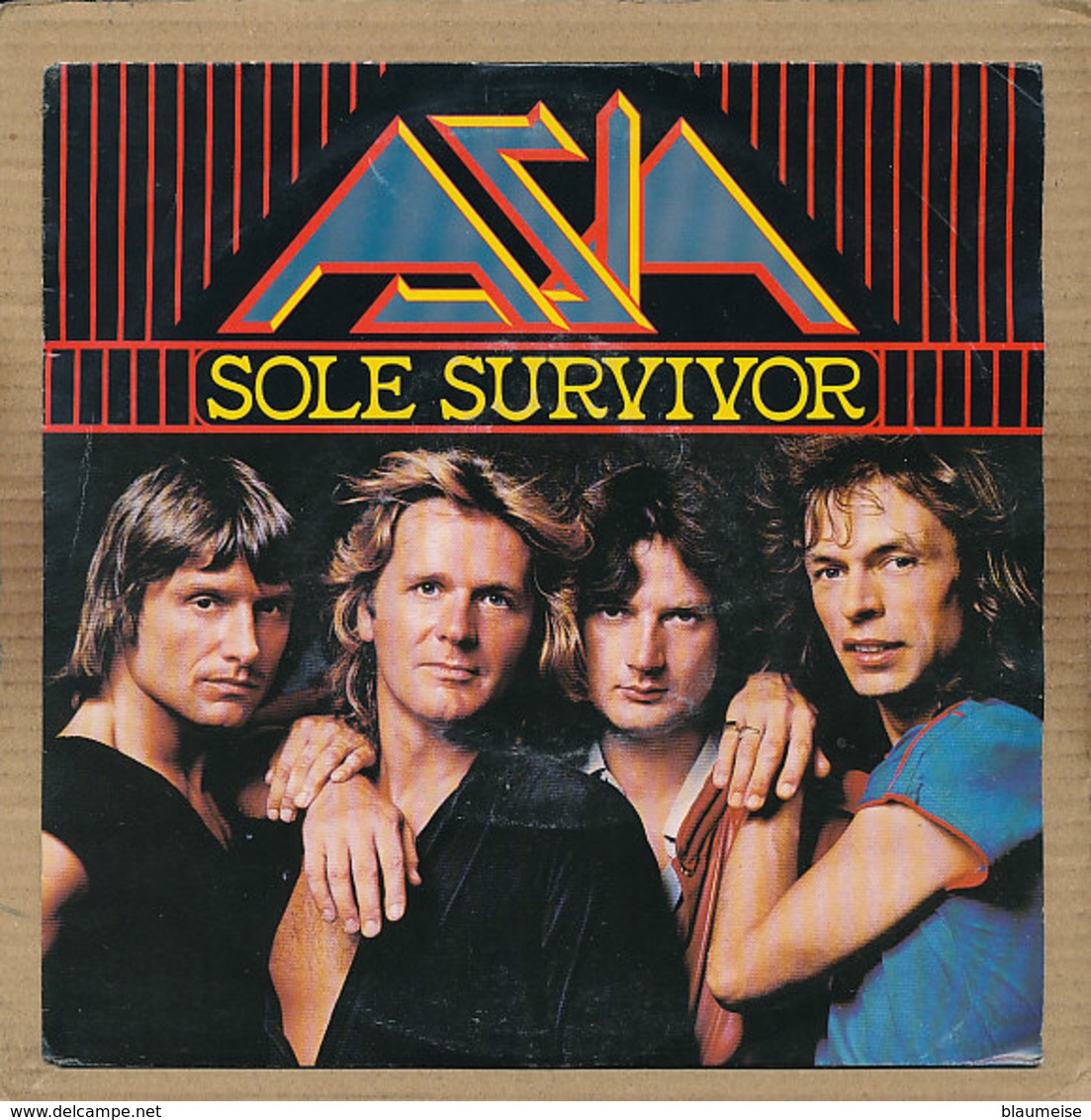 7" Single, Asia - Sole Survivor - Rock