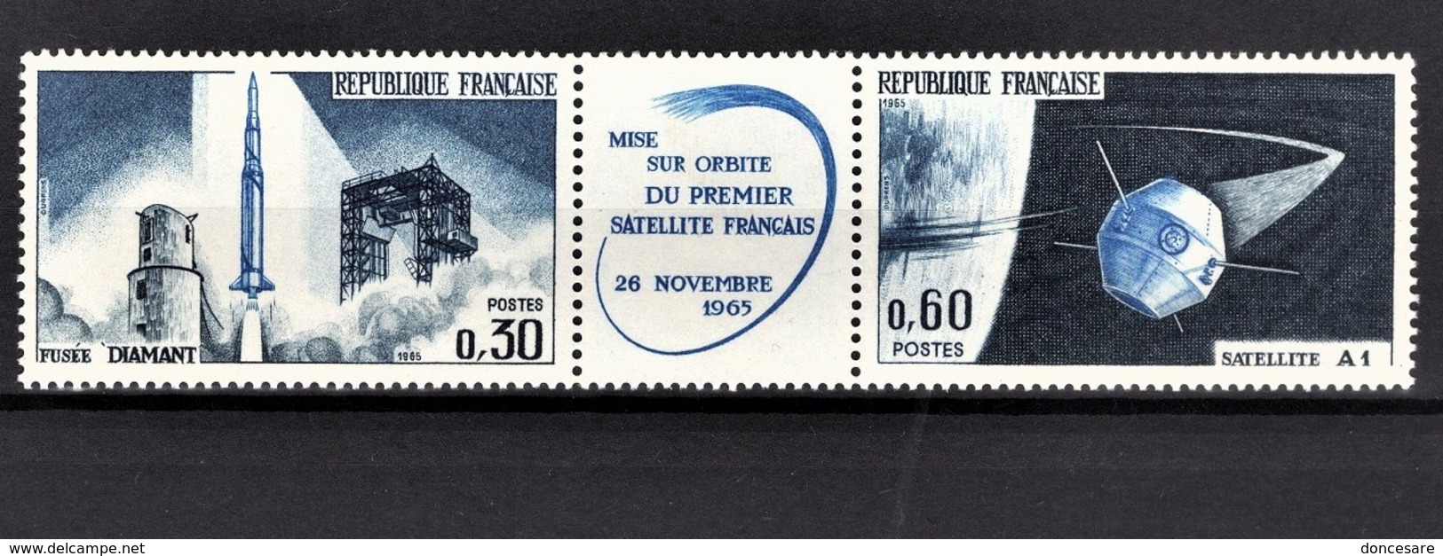 FRANCE 1965 - SERIE Y.T. N° 1465A ( 1464 Et 1465 )  - NEUFS** - Nuovi