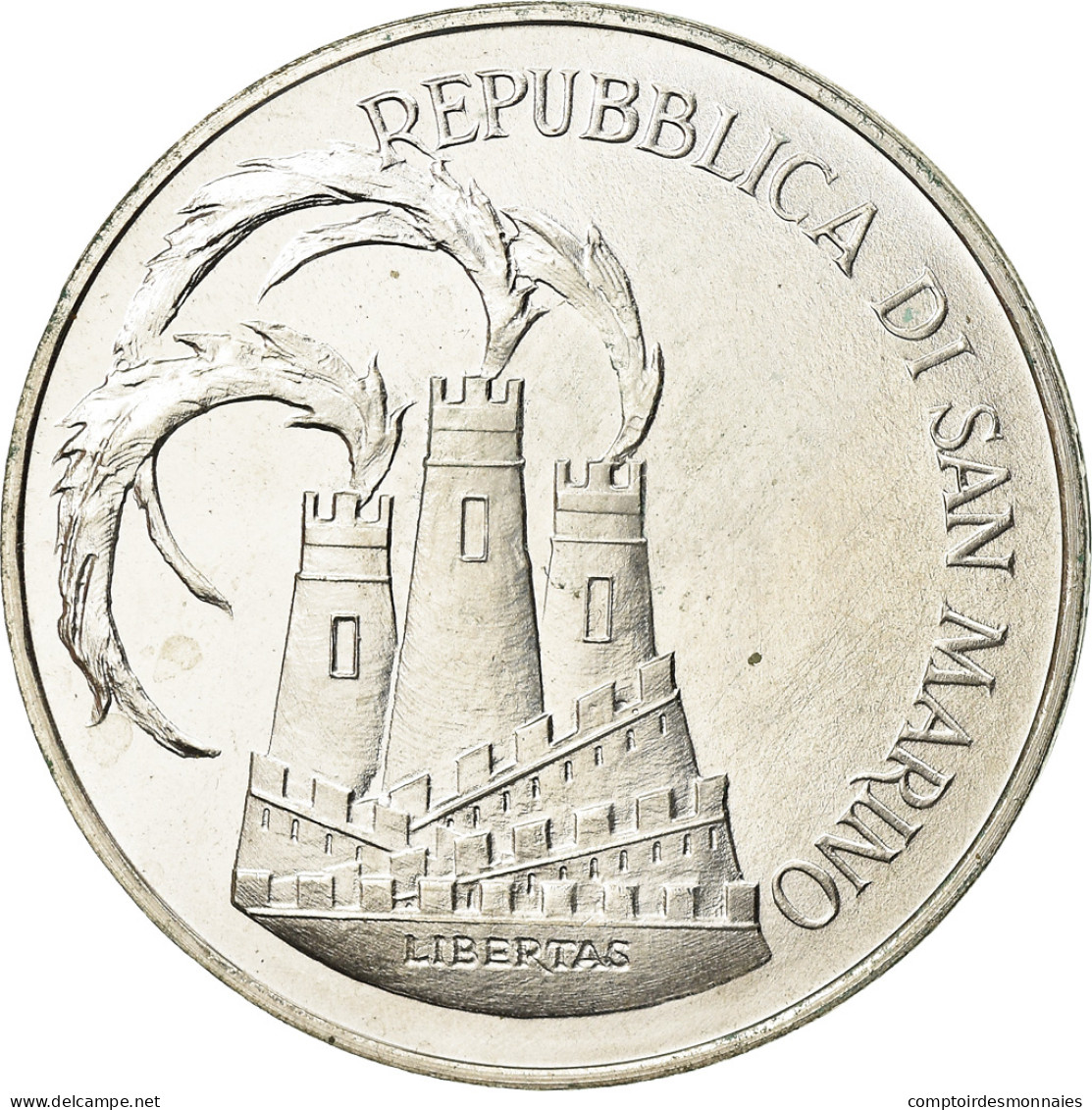Monnaie, San Marino, 1000 Lire, 1984, SUP+, Argent, KM:169 - San Marino