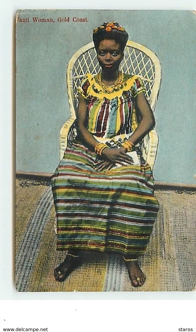 Fanti Woman, Gold Coast - Ghana - Gold Coast