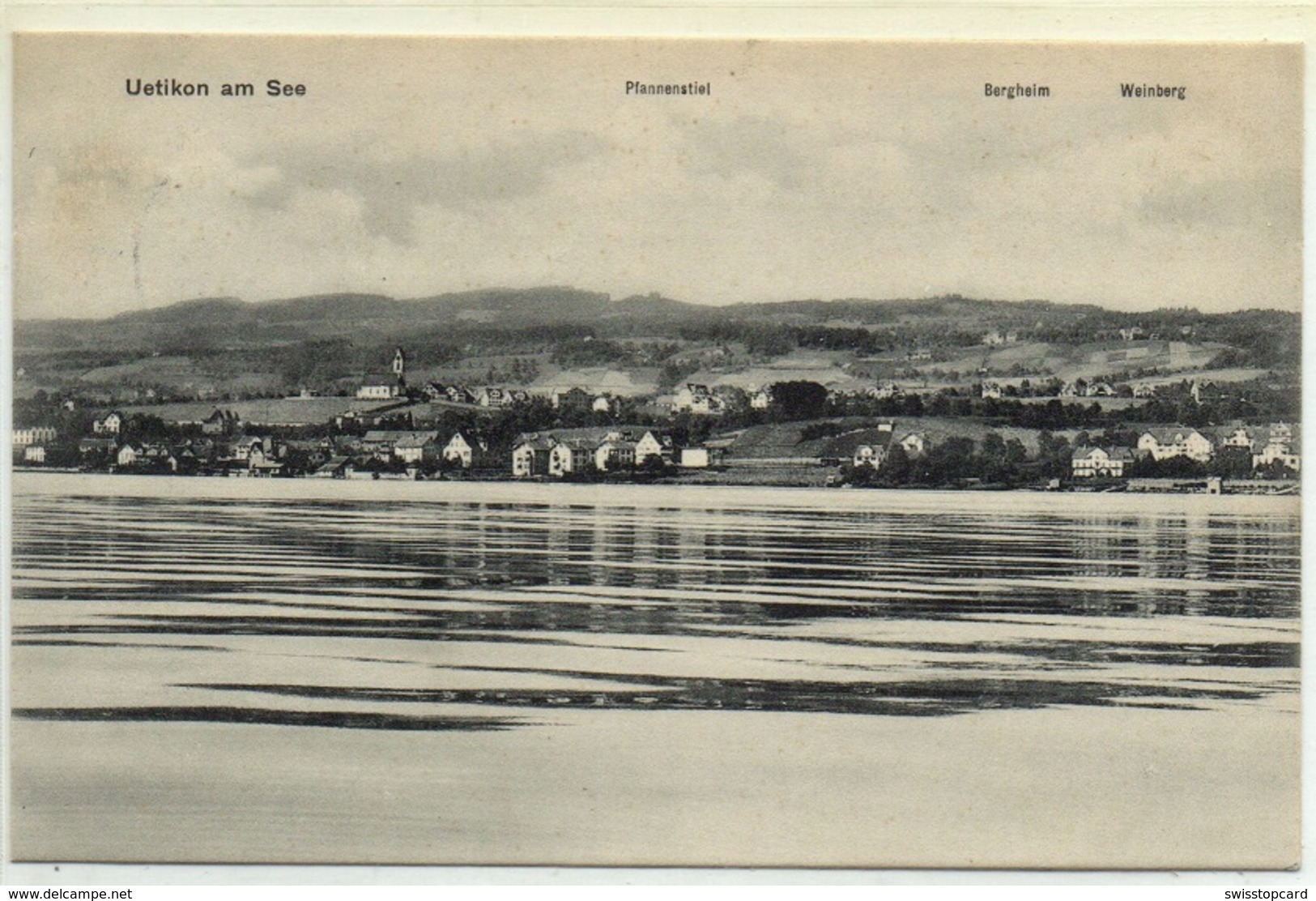 UETIKON AM SEE Pfannenstiel Bergheim Weinberg - Uetikon Am See