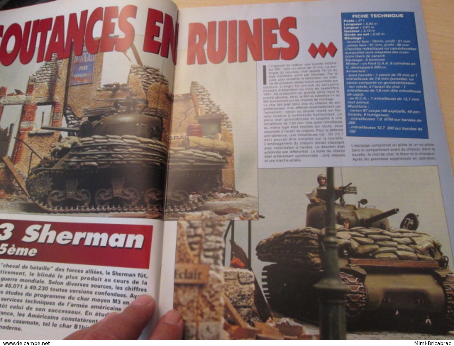 WW2013-2 Revue Maquettiste Plastique / TAMIYA MODEL MAGAZINE N°14 De 1994 Valait 28 FF , Sommaire En Photo 3 - Francia