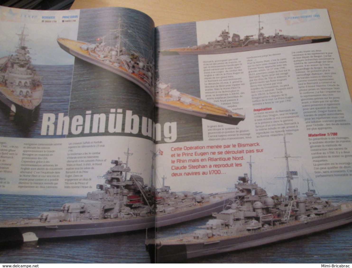 WW2013-2 Revue Maquettiste Plastique / TAMIYA MODEL MAGAZINE N°77 De 2005 Valait 5,95€ , Sommaire En Photo 2 Ou 3 - France