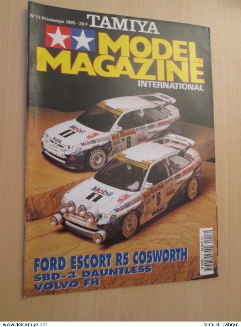 WW2013-2 Revue Maquettiste Plastique / TAMIYA MODEL MAGAZINE N°17 De 1995 Valait 28€ , Sommaire En Photo 2 Ou 3 - Frankreich