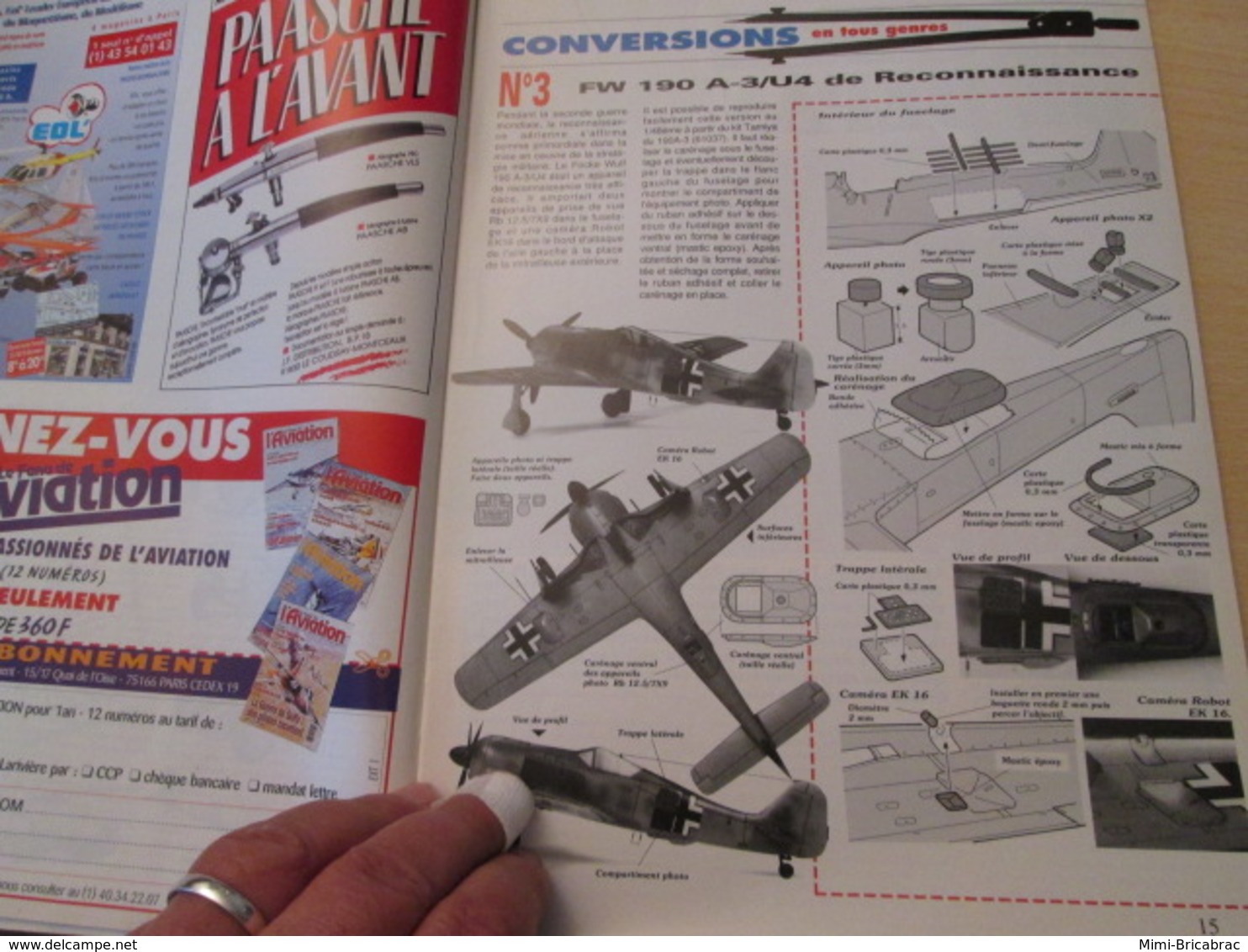 WW2013-2 Revue Maquettiste Plastique / TAMIYA MODEL MAGAZINE N°17 De 1995 Valait 28€ , Sommaire En Photo 2 Ou 3 - France