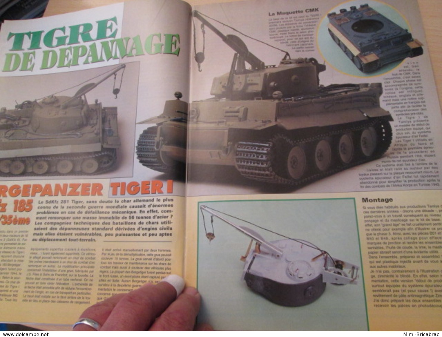 WW2013-2 Revue maquettiste plastique / TAMIYA MODEL MAGAZINE n°17 de 1995 valait 28€ , sommaire en photo 2 ou 3