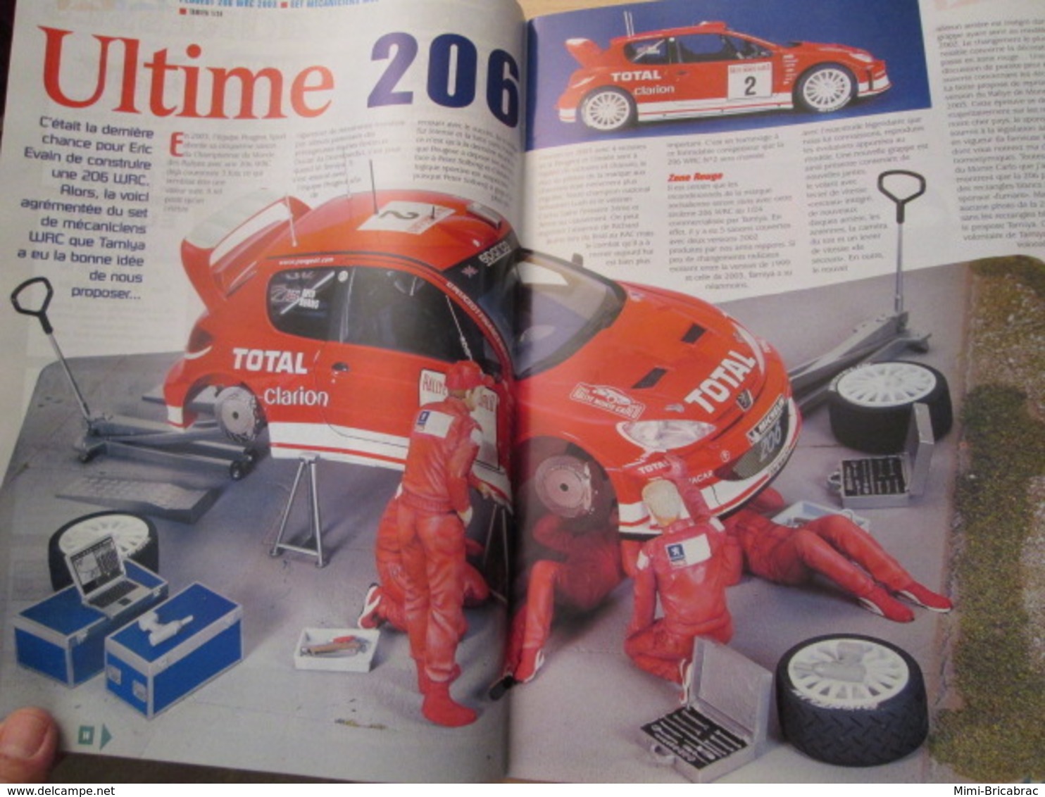 WW2013-2 Revue Maquettiste Plastique / TAMIYA MODEL MAGAZINE N°69 De 2004 Valait 5,40€ , Sommaire En Photo 2 Ou 3 - Frankrijk