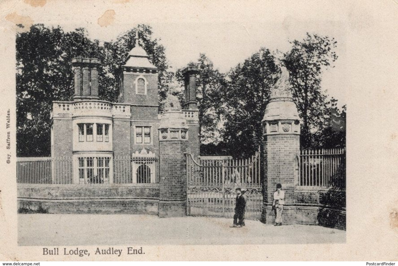 Bull Lodge Audley End Saffron Walden Antique Postcard - Andere & Zonder Classificatie