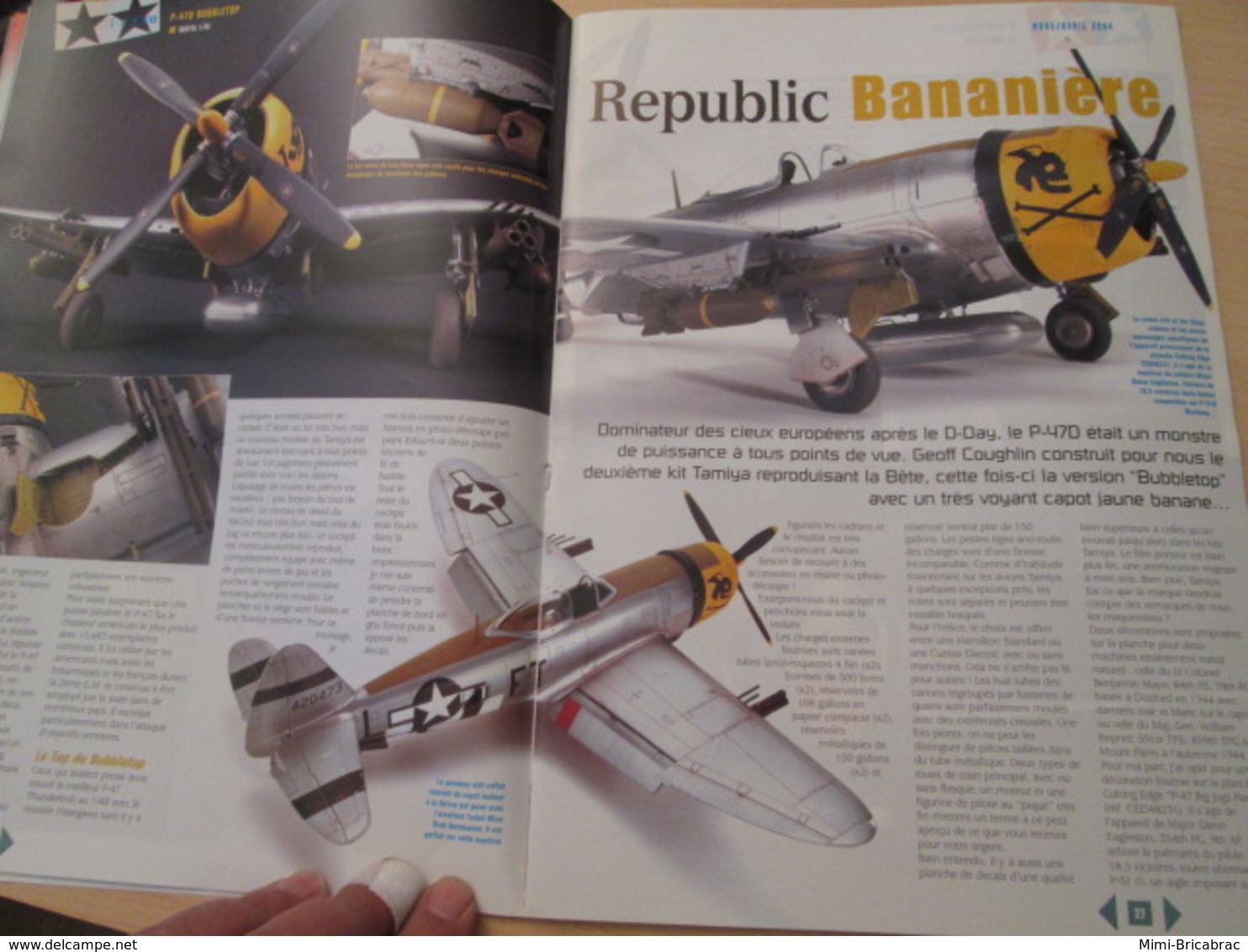 WW2013-2 Revue maquettiste plastique / TAMIYA MODEL MAGAZINE n°68 de 2004 valait 5,40€ , sommaire en photo 2 ou 3