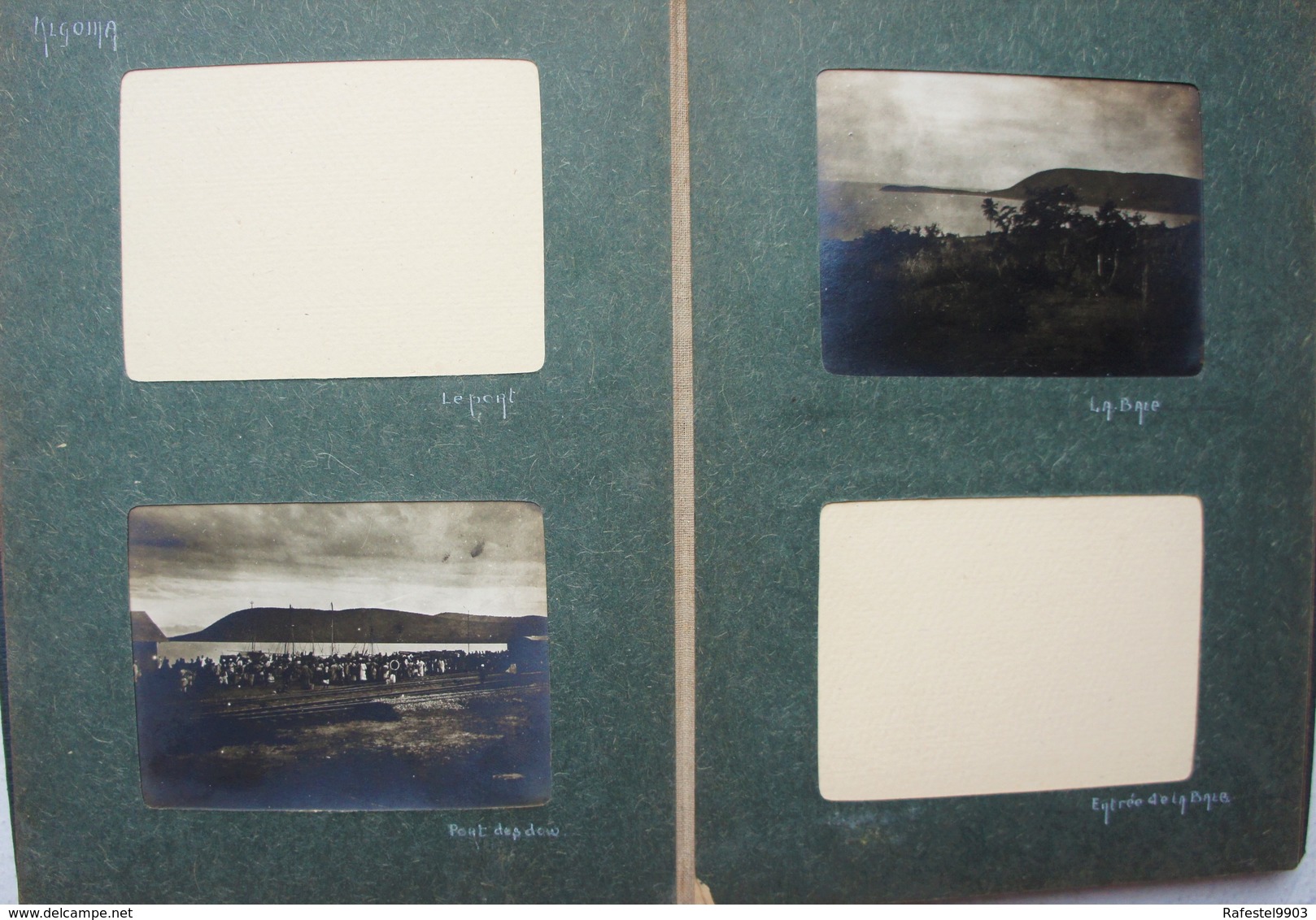 ALBUM TANZANIA Kigoma Tanganiyka Deutsch Ostafrikas Kanonenschiff Von Götzen 1914-18 Marine Schiff von Wilsmann Hedwig