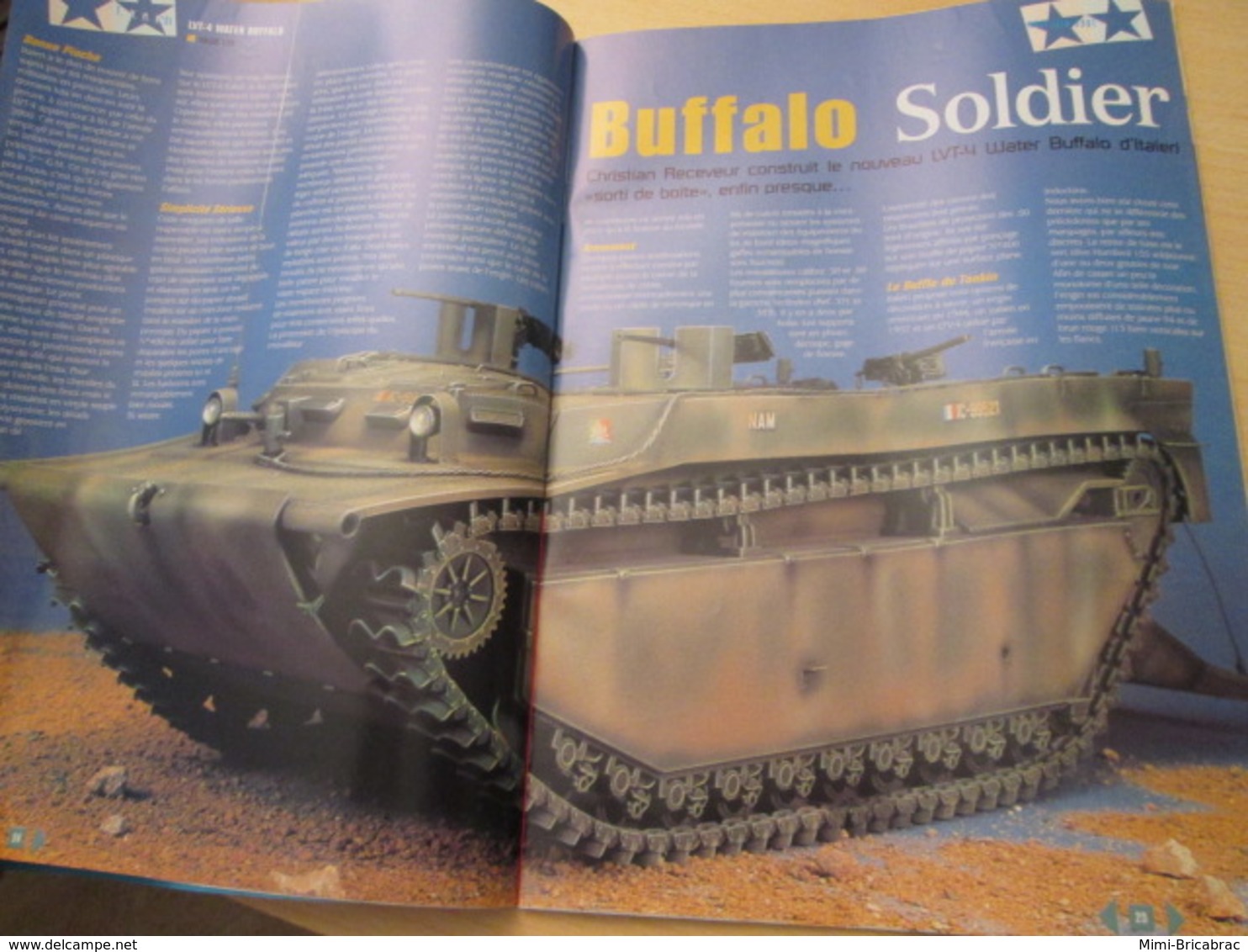 WW2013-2 Revue Maquettiste Plastique / TAMIYA MODEL MAGAZINE N°51 De 2001  Valait 30 FF Sommaire En Photo 2 Ou 3 - France