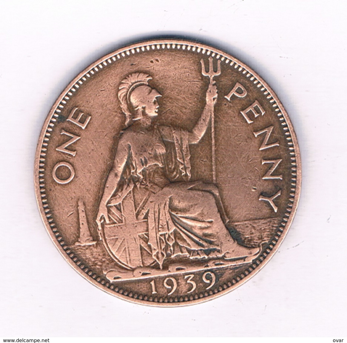 ONE   PENNY  1939  GROOT BRITANNIE /4003// - D. 1 Penny