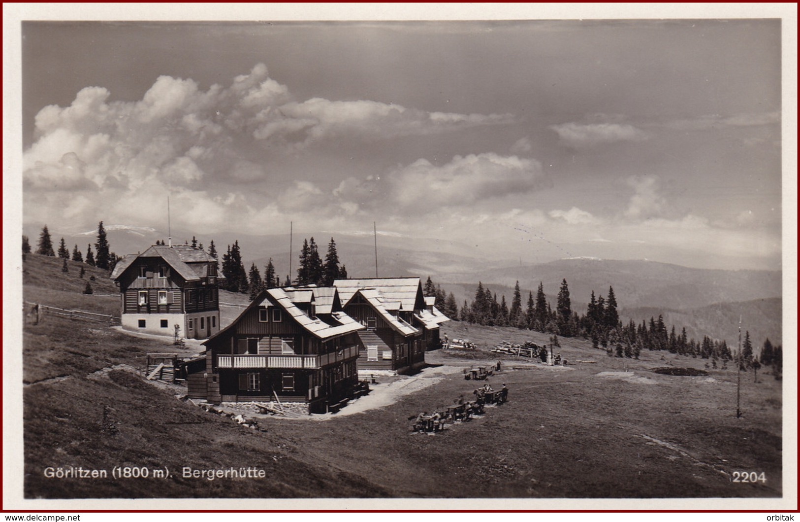 Bergerhütte * Berghütte, Gerlitzen, Alpen * Österreich * AK2740 - Wolfsberg