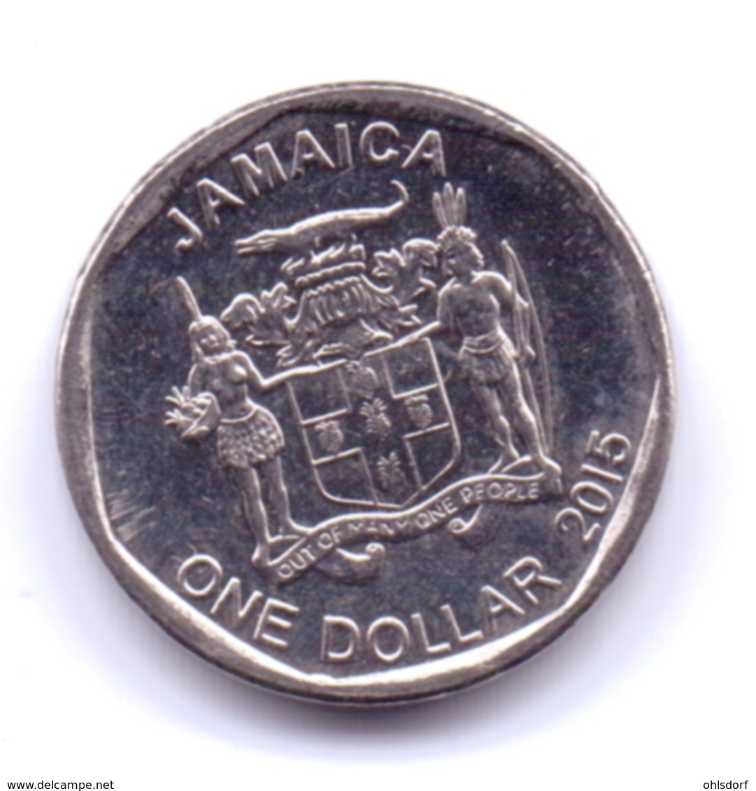 JAMAICA 2015: 1 Dollar, KM 189 - Jamaica